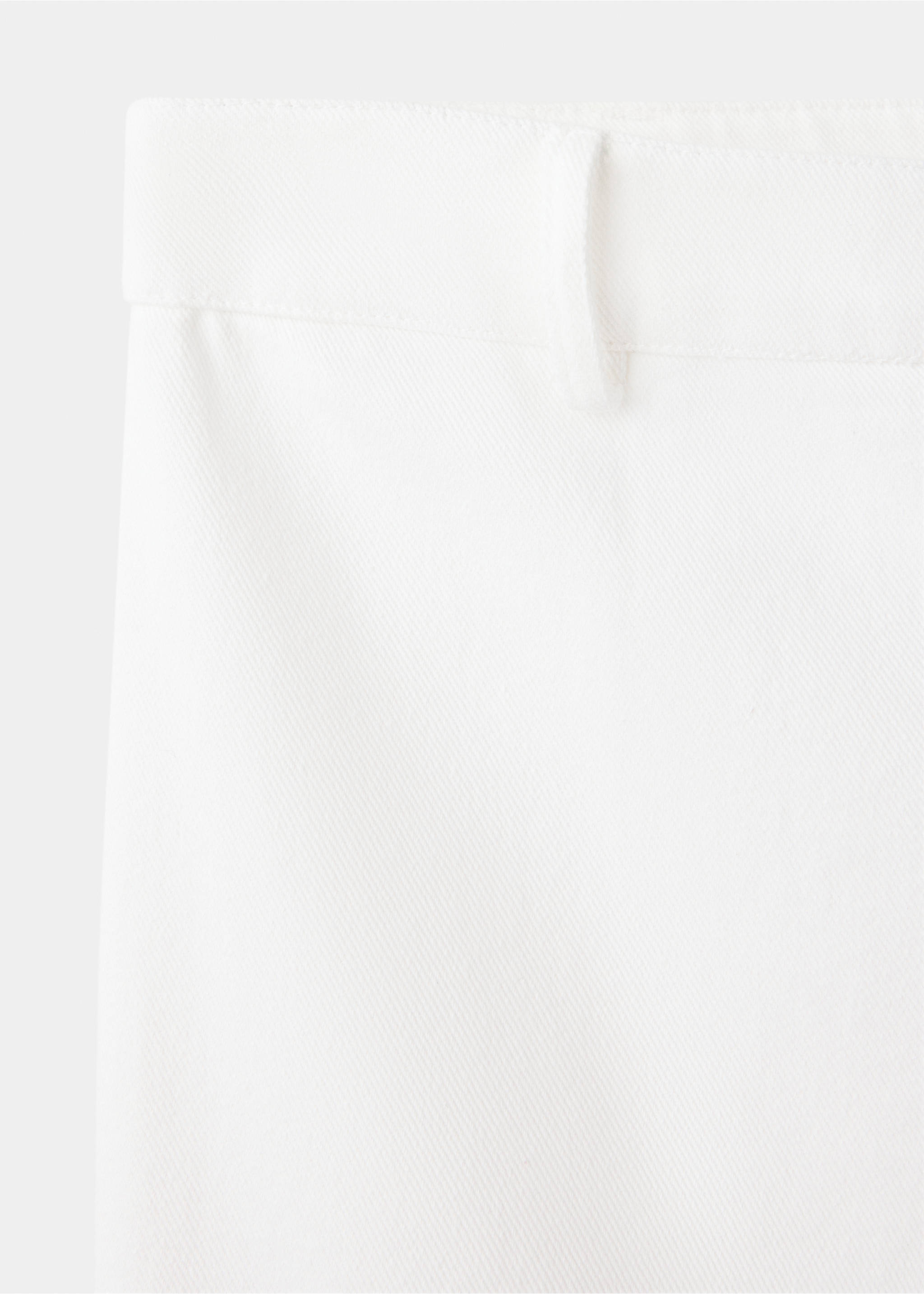 Jean wideleg cargo - Détail de l'article 8, Blanc cassé. Ref: 37084797-00.
