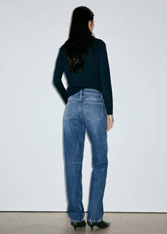 Low-rise slim jeans — Dark Blue 3