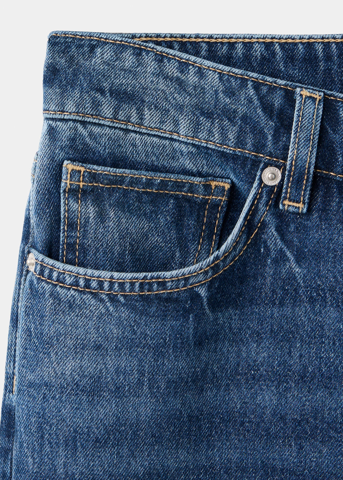 Low-rise slim jeans — Dark Blue