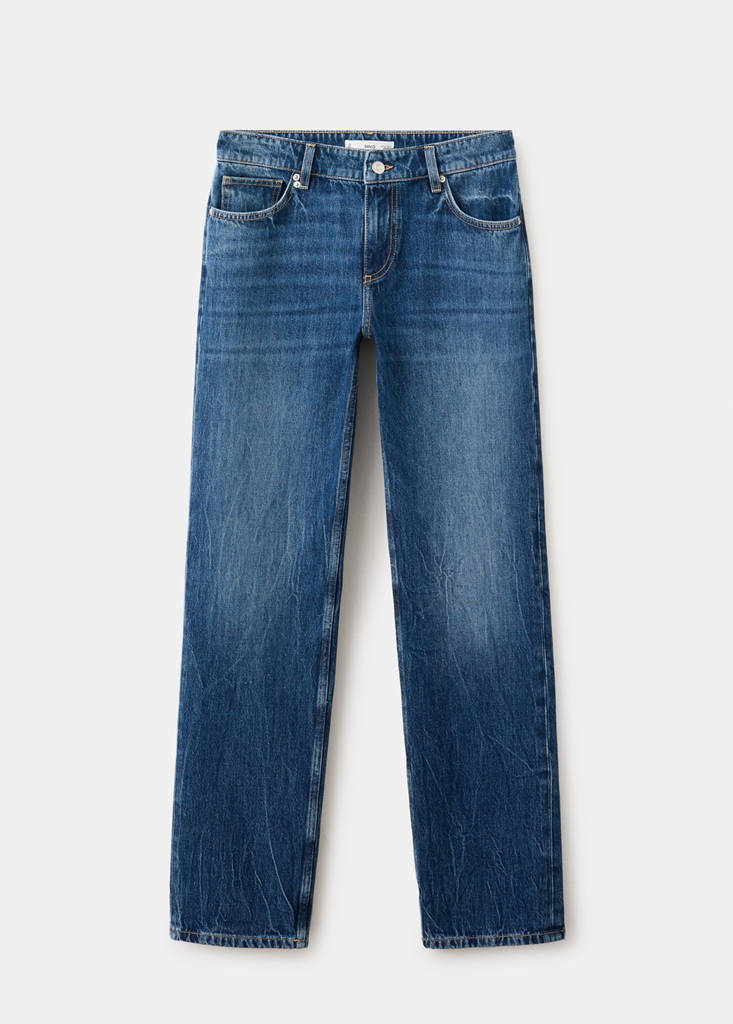 Low-rise slim jeans — Dark Blue