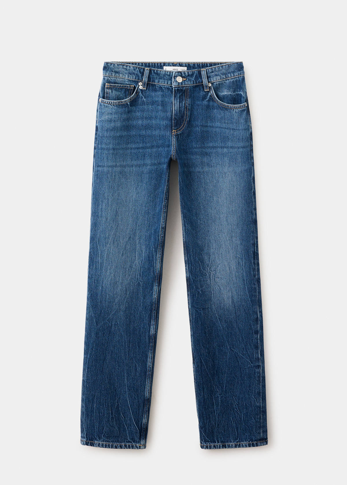 Low-rise slim jeans — Dark Blue