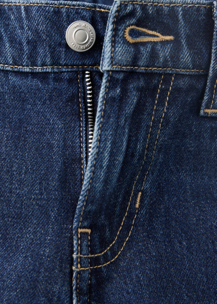 Low-rise balloon jeans — Dark Blue