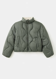 Quilted jacket — Khaki 2