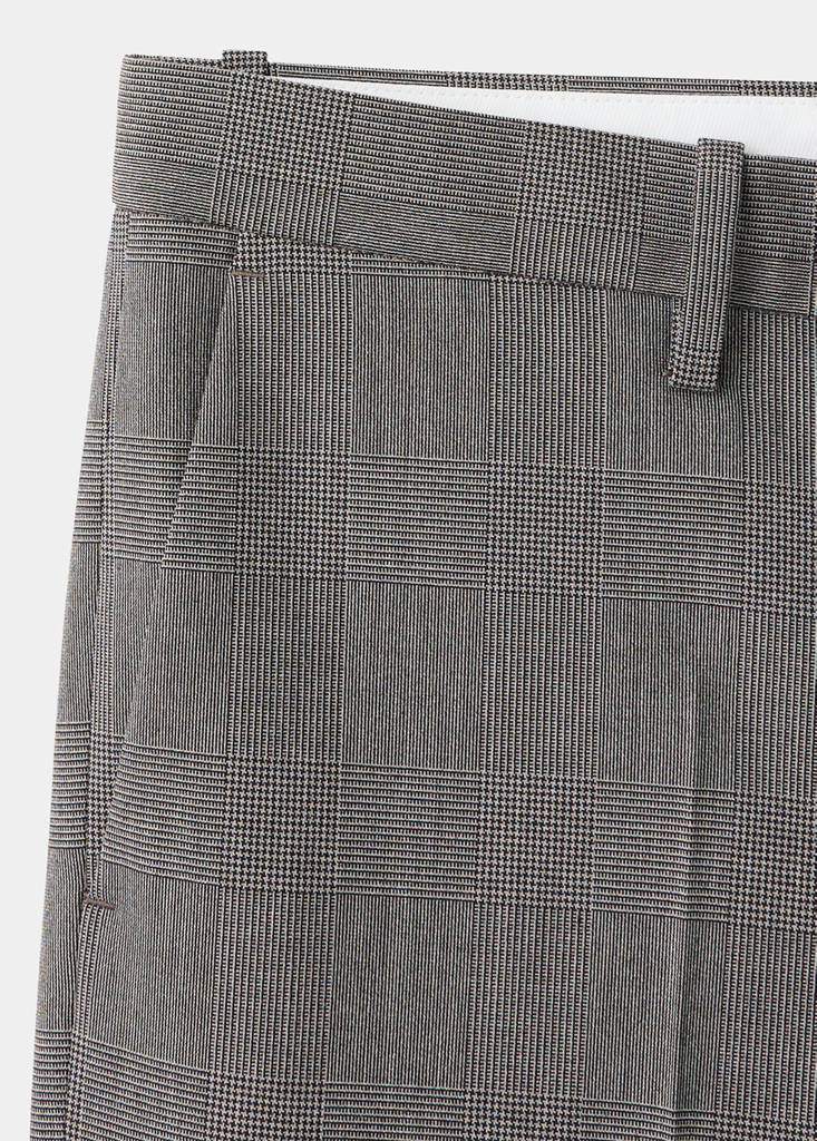 Milan slim-fit suit trousers — Brown