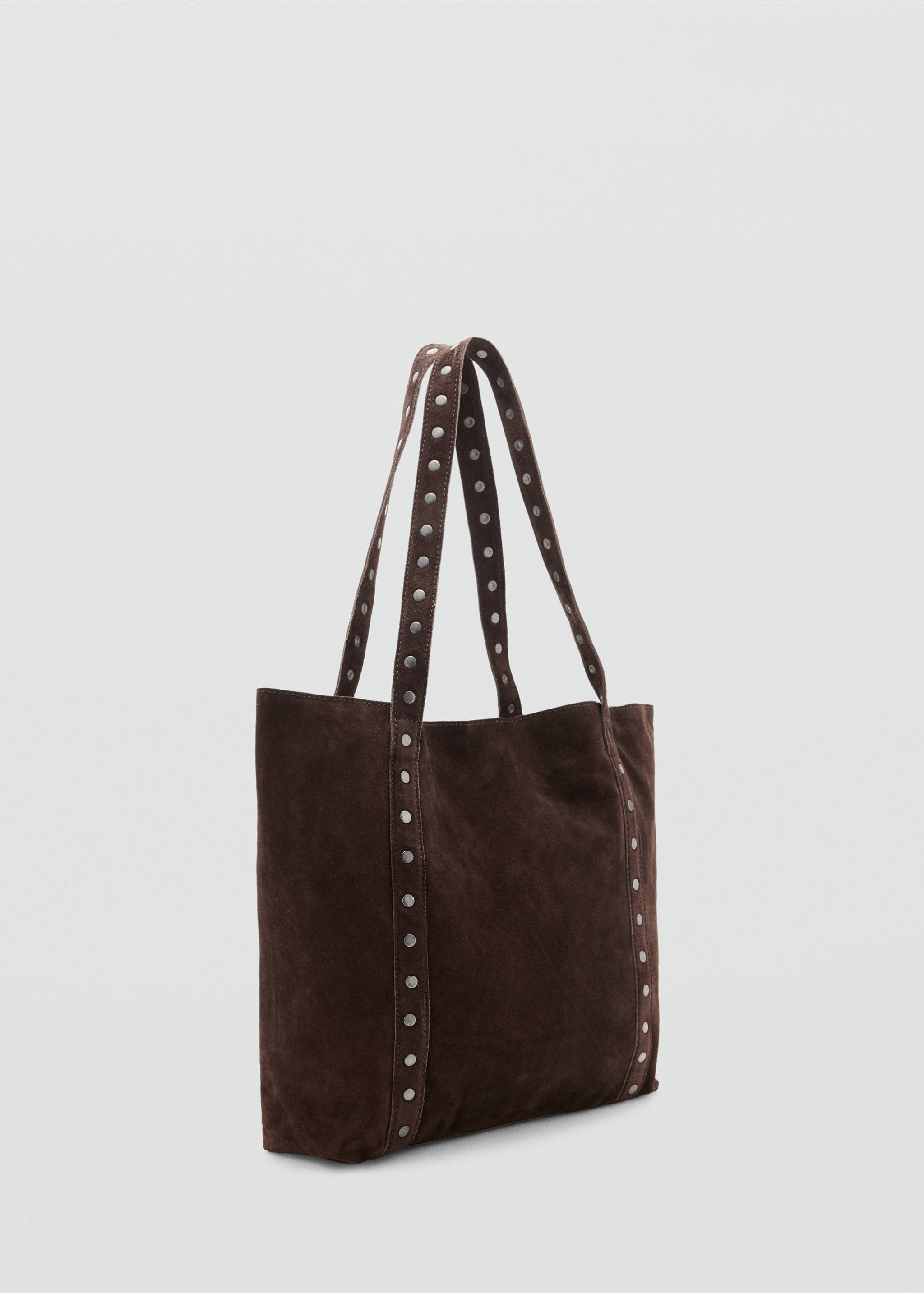 Sac tote cuir - Plan moyen, Chocolat. Ref: 37085154-00.