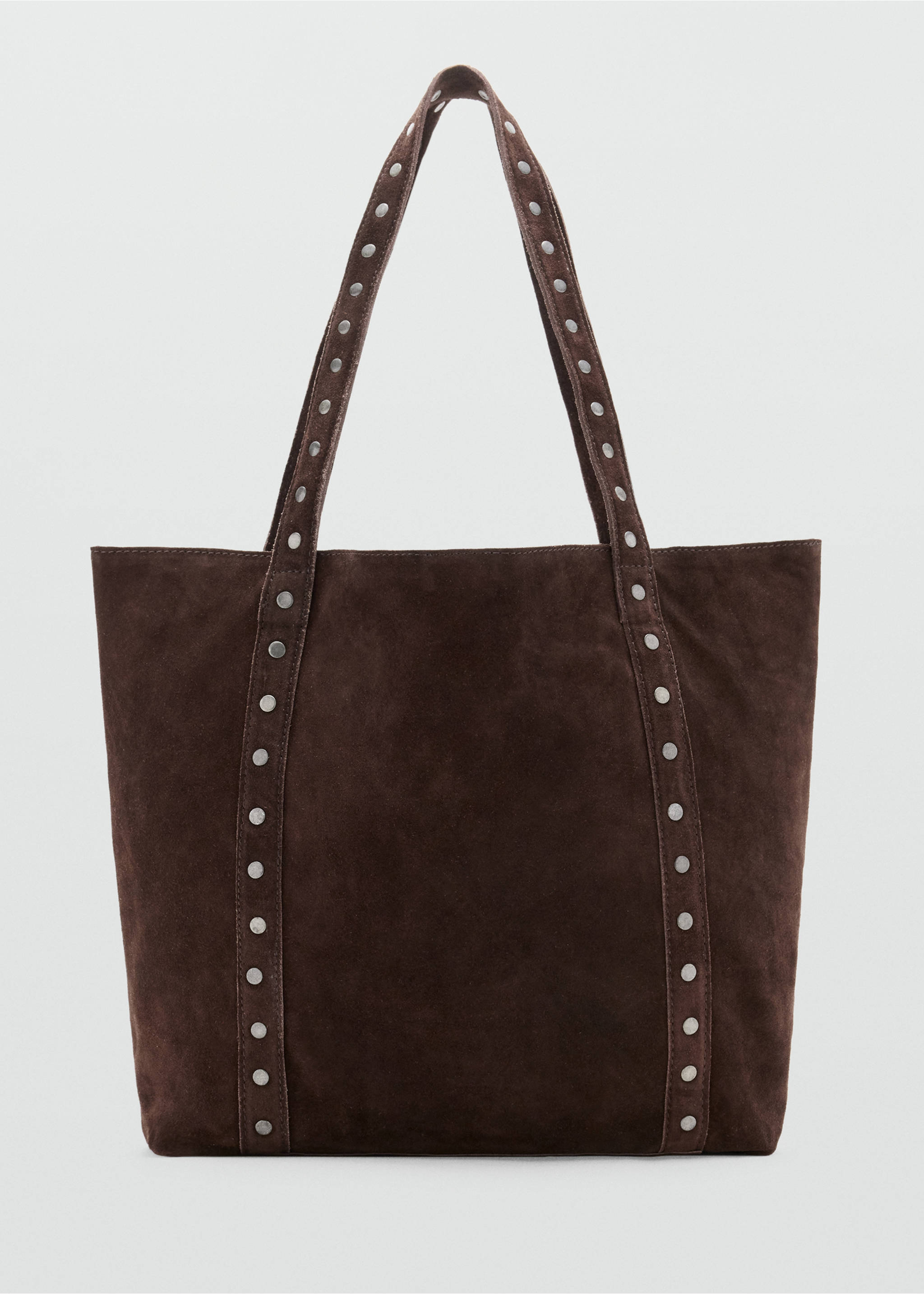 Sac tote cuir - Article sans modèle, Chocolat. Ref: 37085154-00.