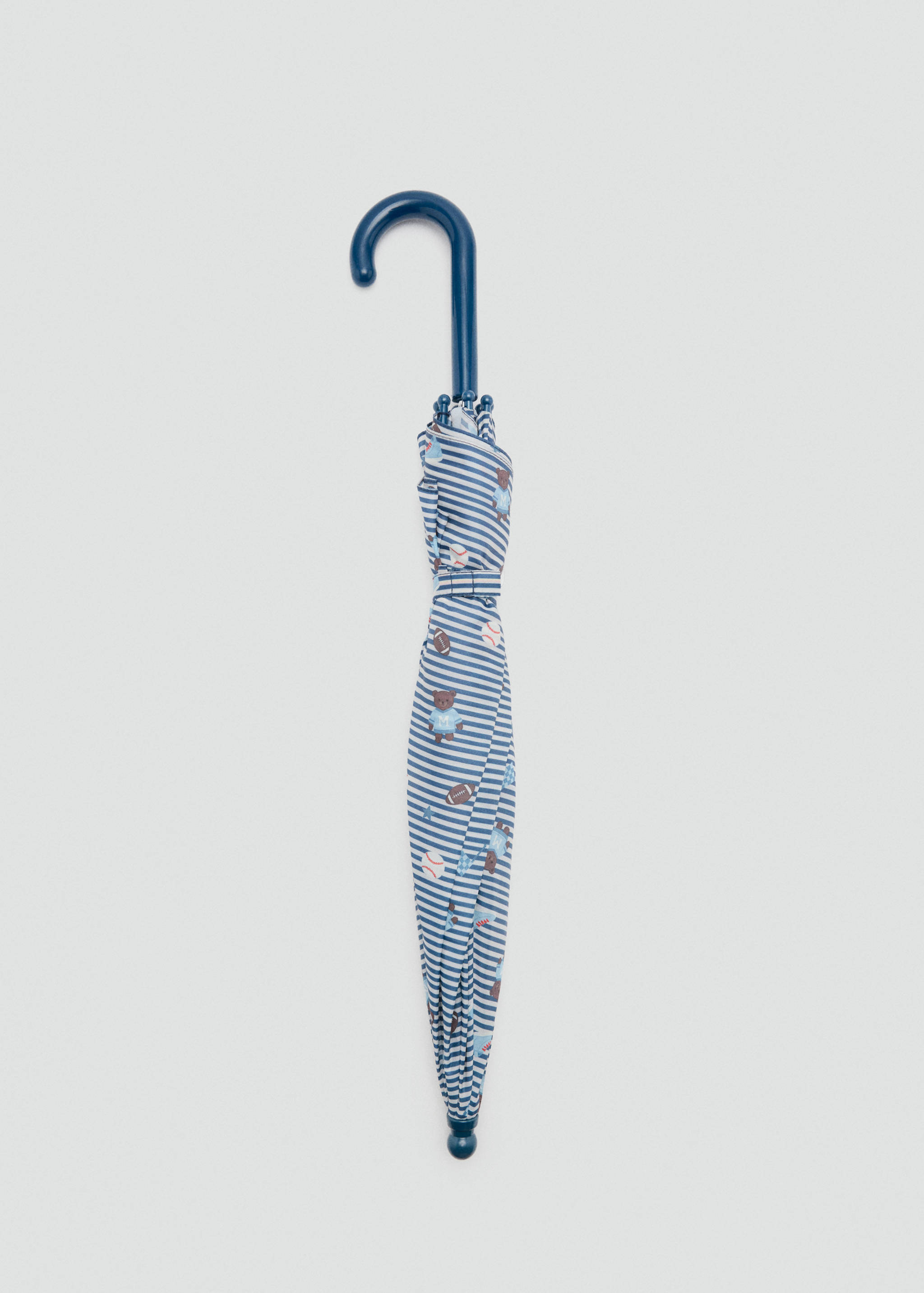 Striped bear print umbrella - Article without model