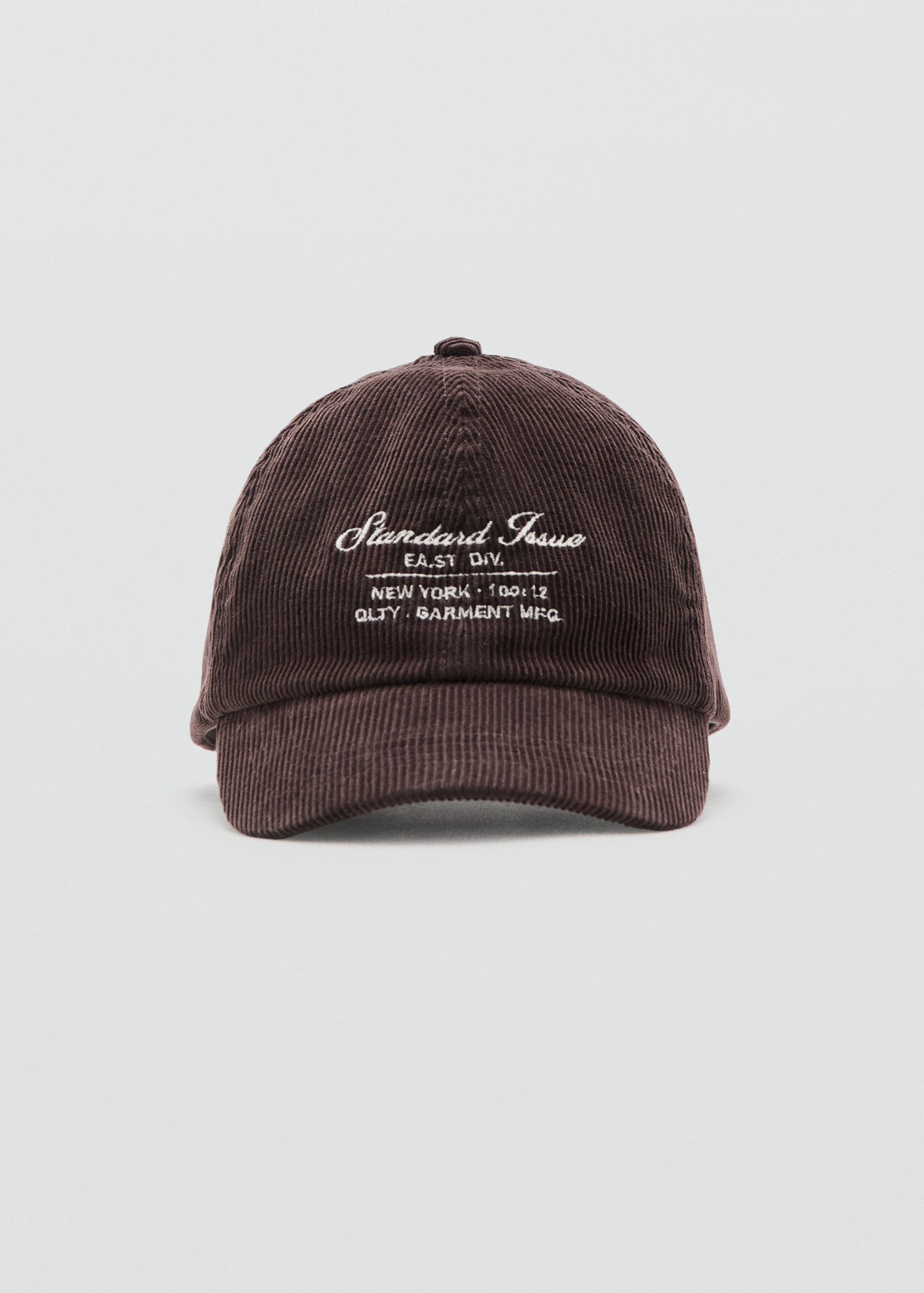 Casquette issue - Plan moyen