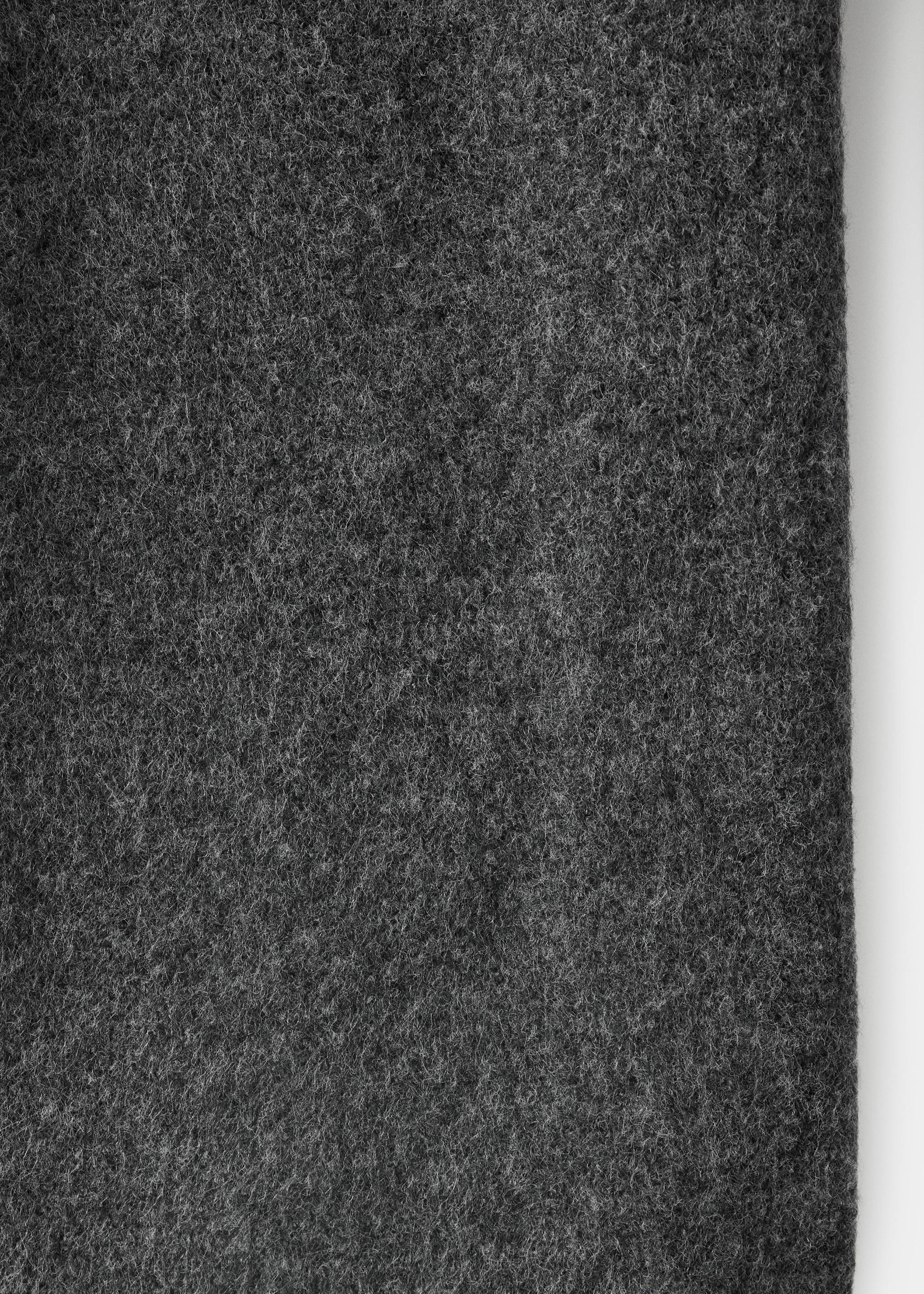 Straight knitted trousers - Details of the article 0