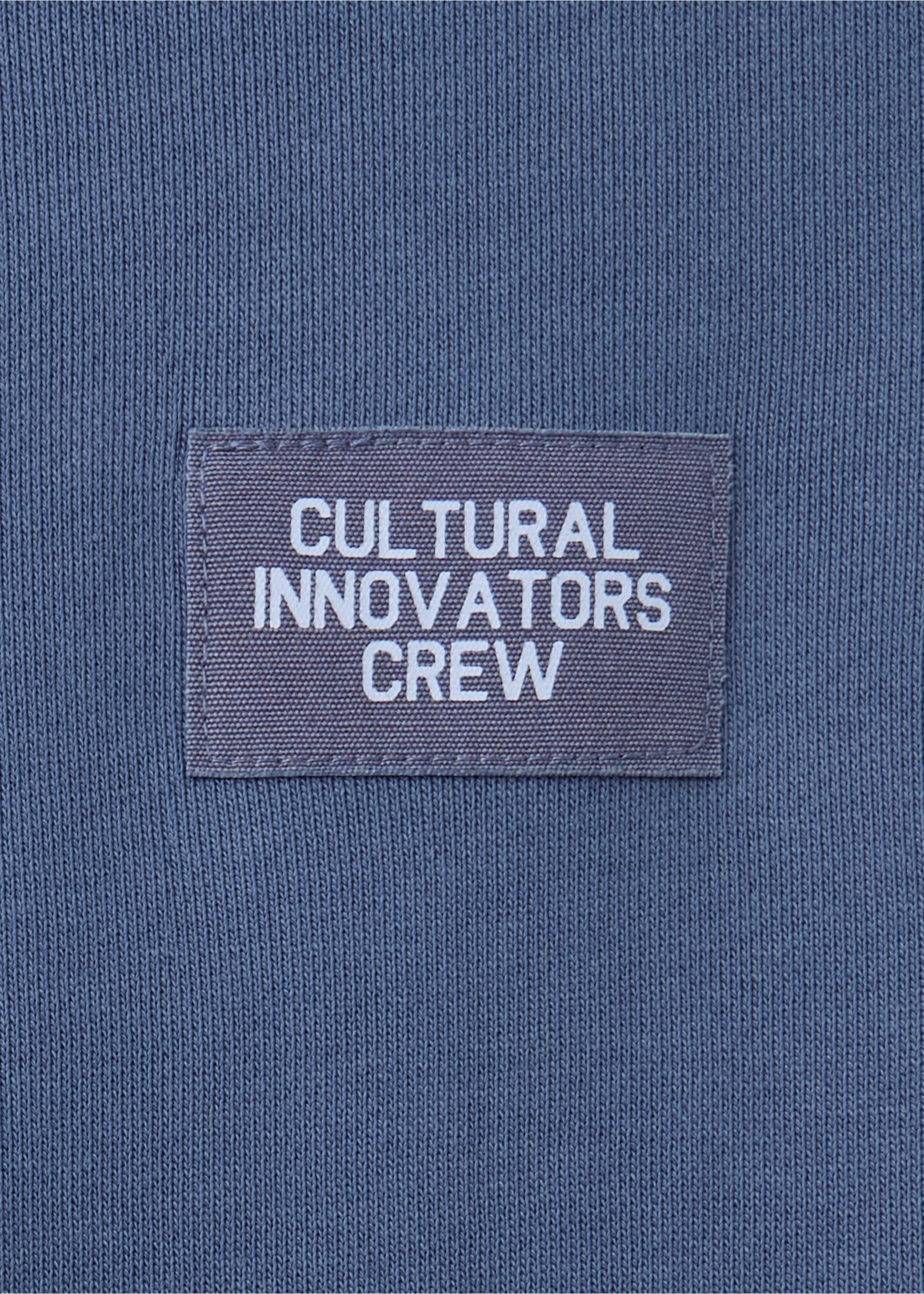 Hoodie mit Washed-Effekt - Detail des Artikels 8, Blau. Ref: 37085166-00.