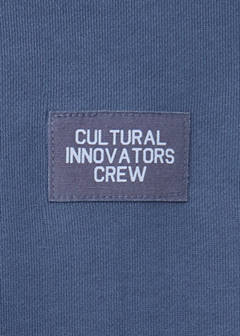 Washed-effect hooded sweatshirt — Blue 4