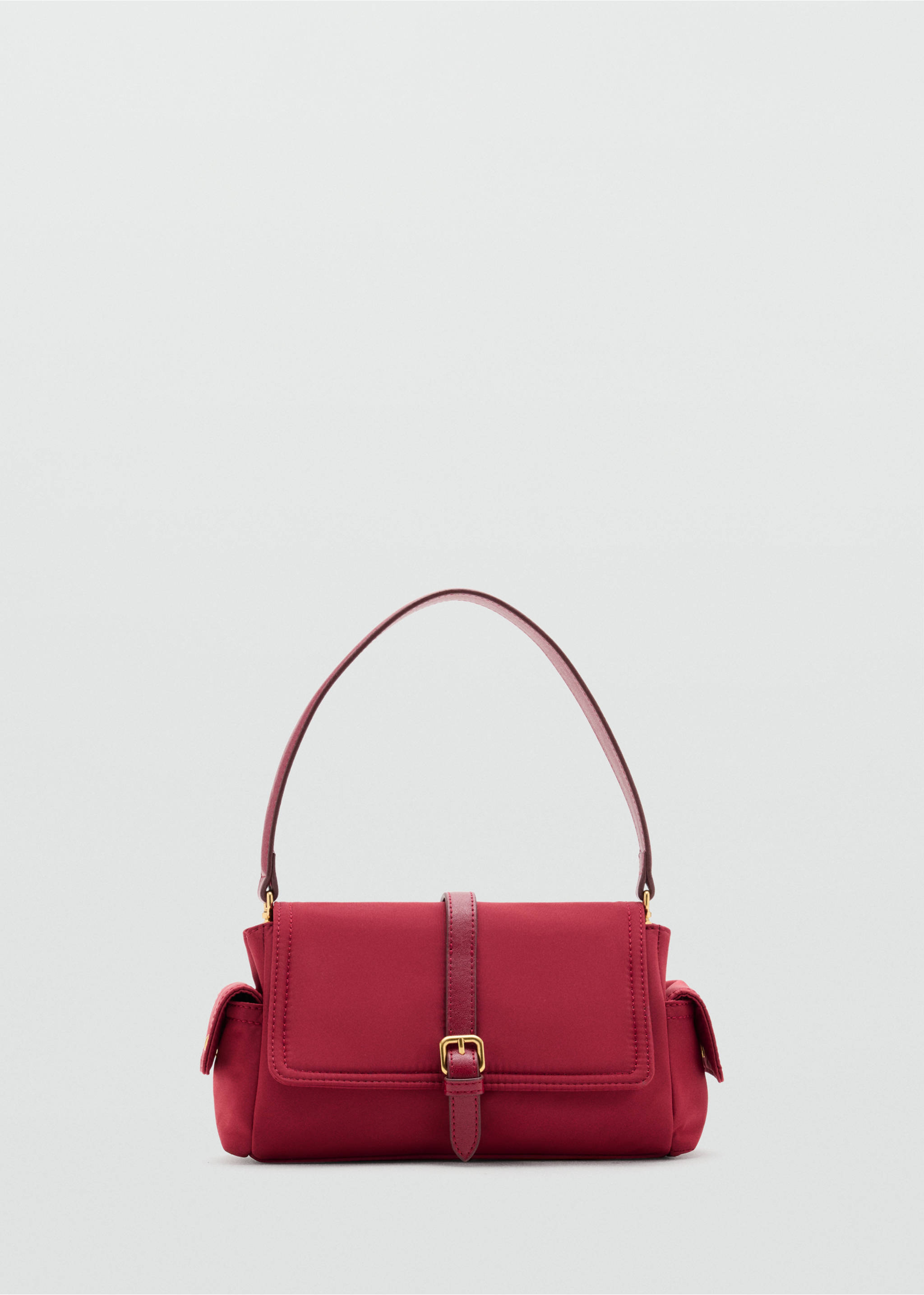 Buckle pocket shoulder bag - Article without model, Red. Ref: 37085171-00.