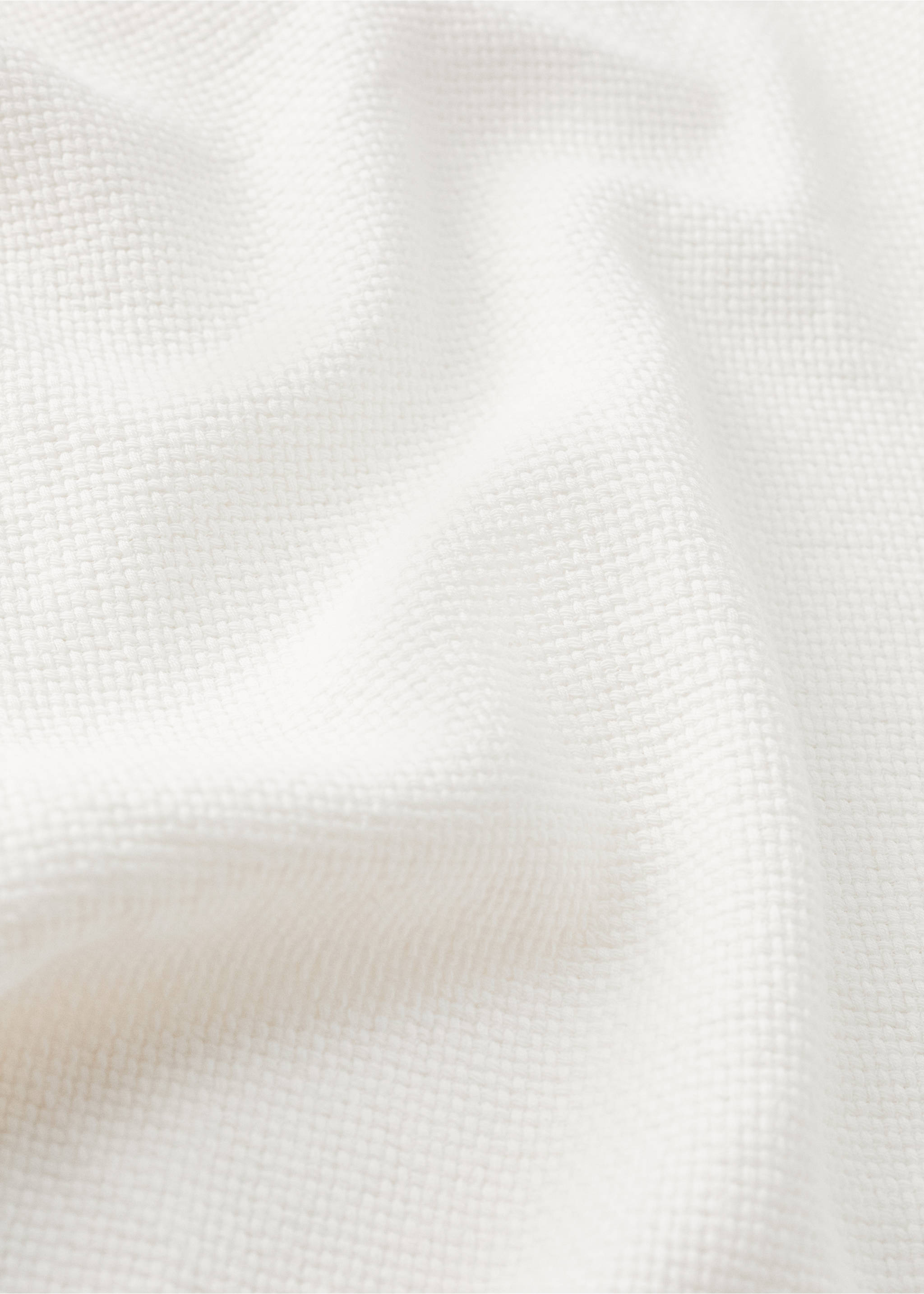 Édredon berceau 100 % coton dentelle - Détail de l'article 1, Blanc cassé. Ref: 37085172-00.