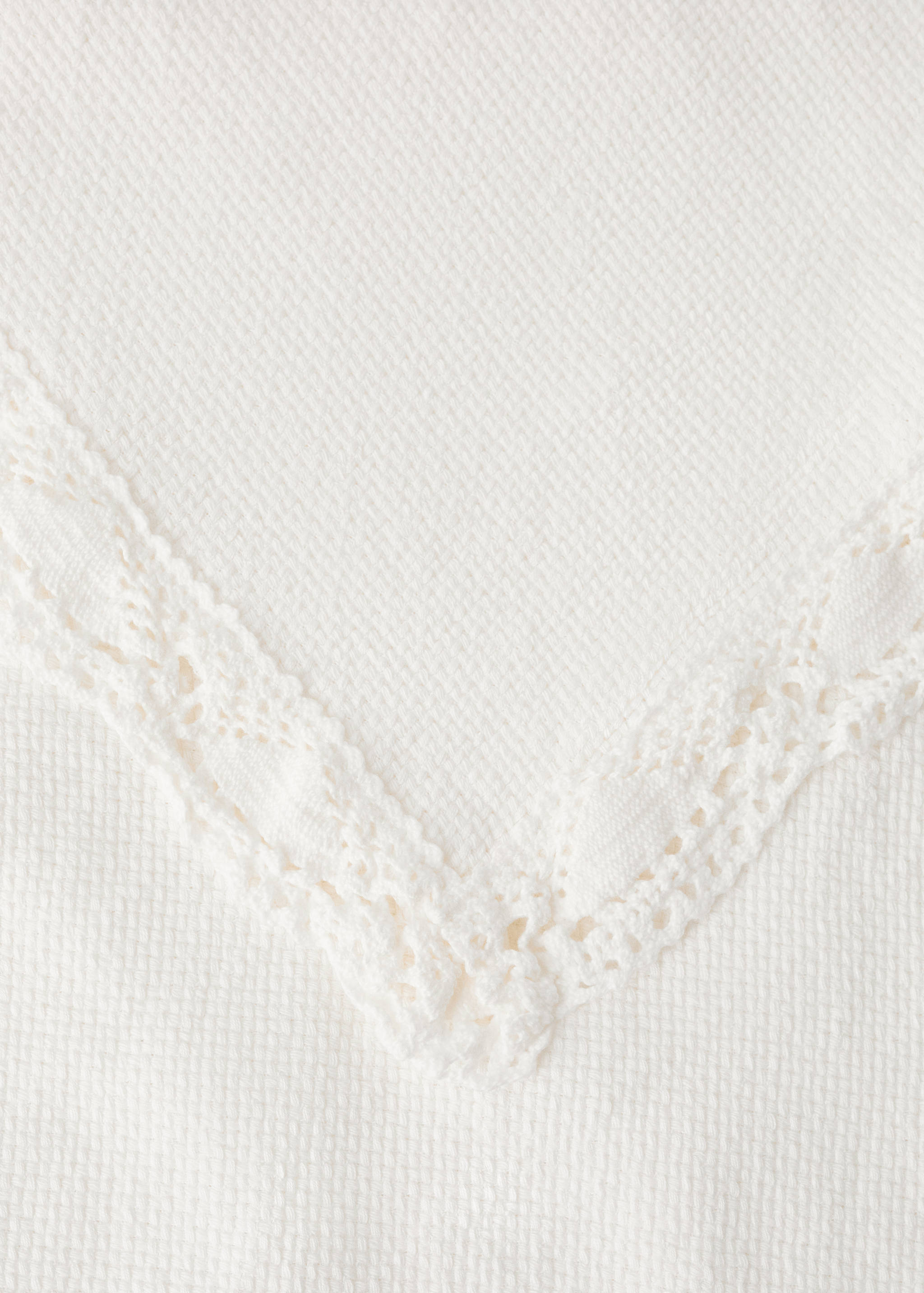 Édredon berceau 100 % coton dentelle - Détail de l'article 2
