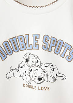 101 Dalmatians cotton sweatshirt — Off White 5