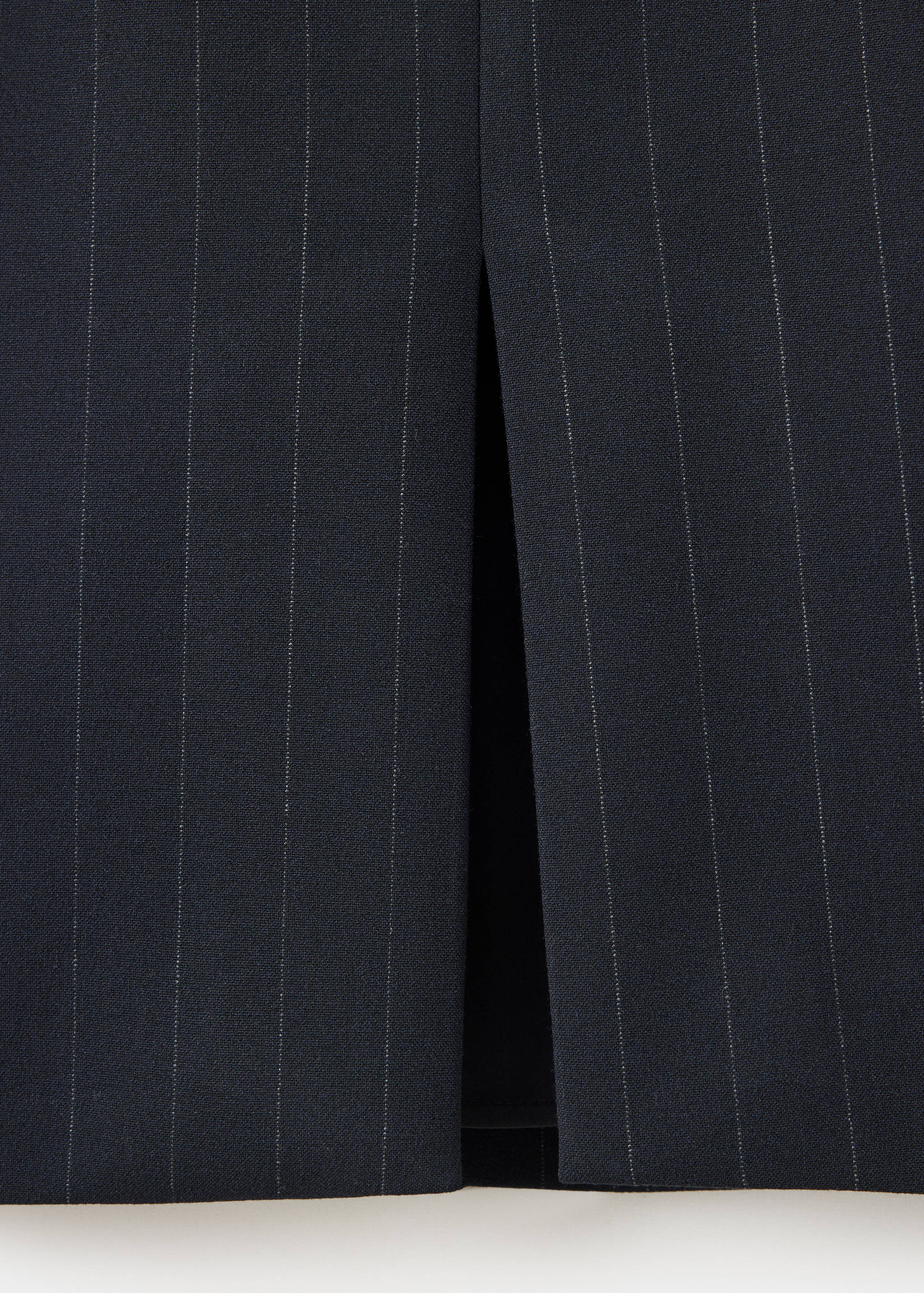 Midi pinstripe skirt - Details of the article 0