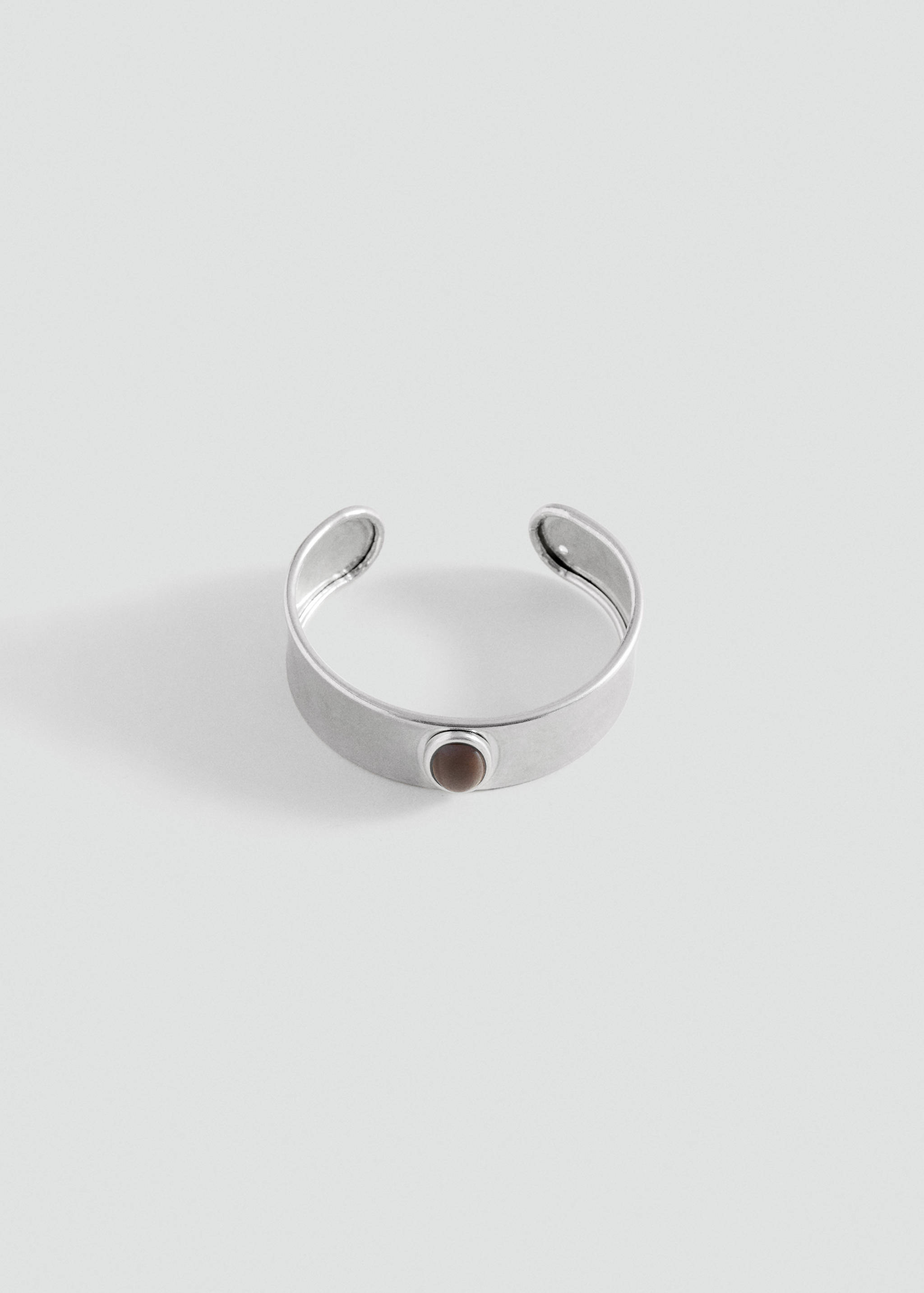 Bracelet rigide détail ovale - Article sans modèle