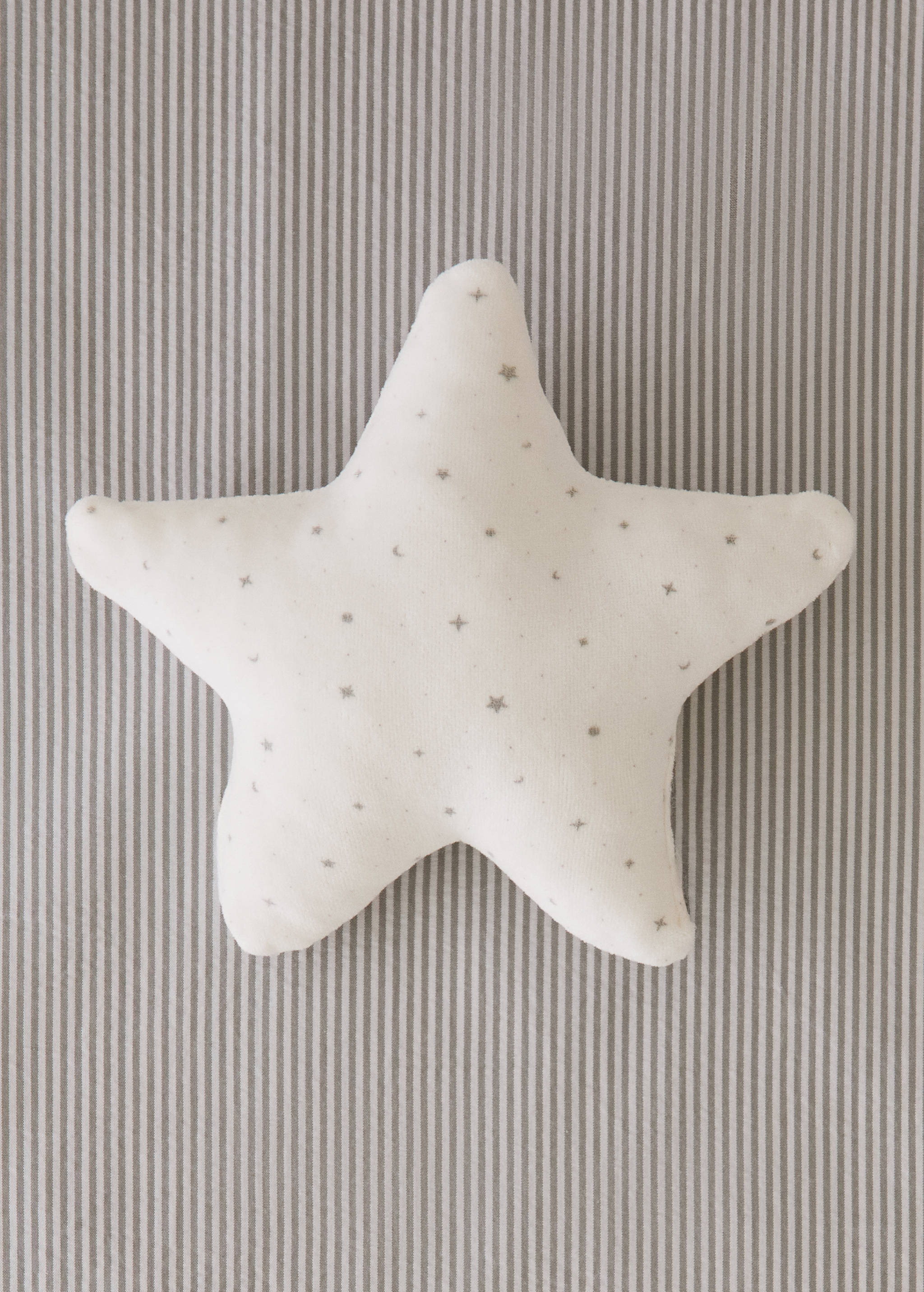 Hochet bébé en forme d’étoile à pois - Plan général