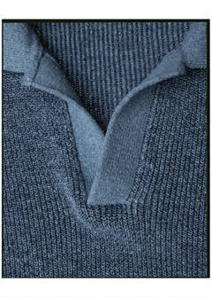 Pinori Filati cotton-blend polo shirt — Navy 9