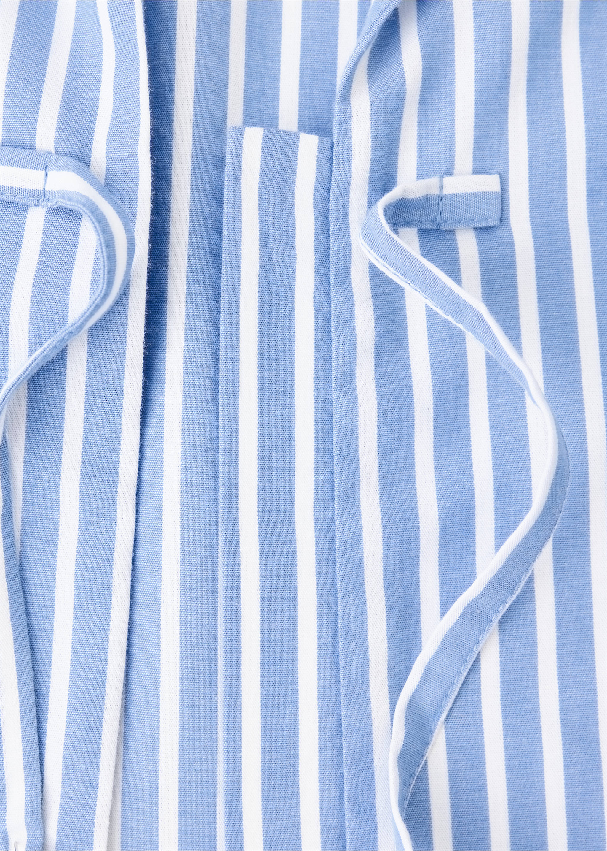 Chemise rayures nœuds - Détail de l'article 0, Bleu ciel. Ref: 37085843-00.