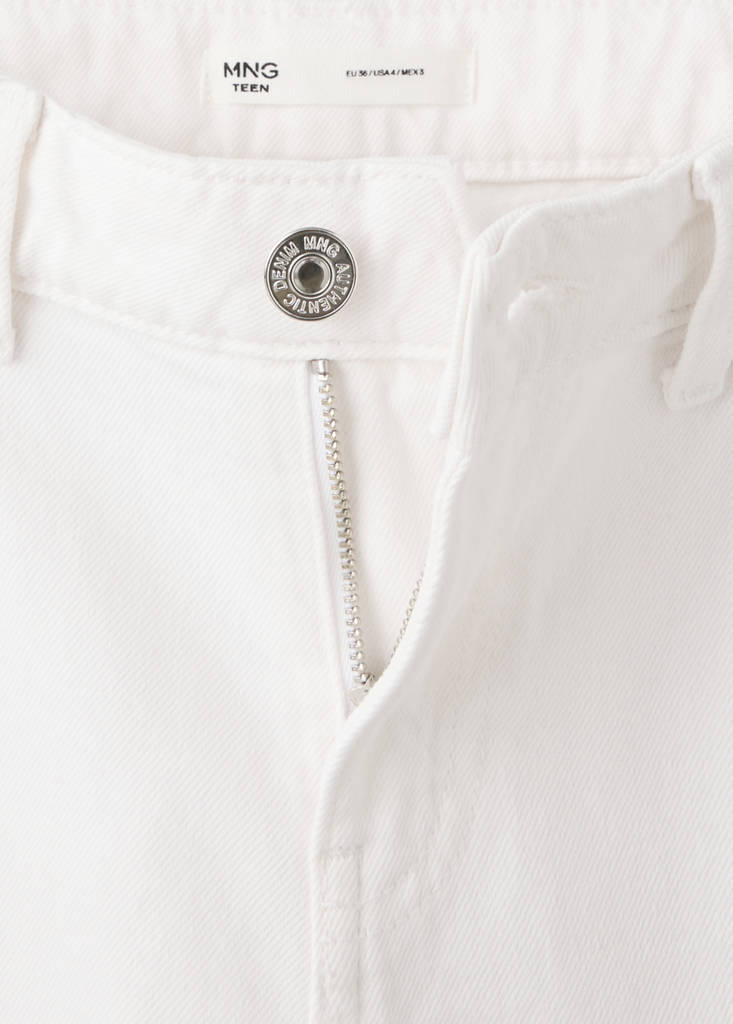 Wide-leg jeans with belt loop detail — Off White