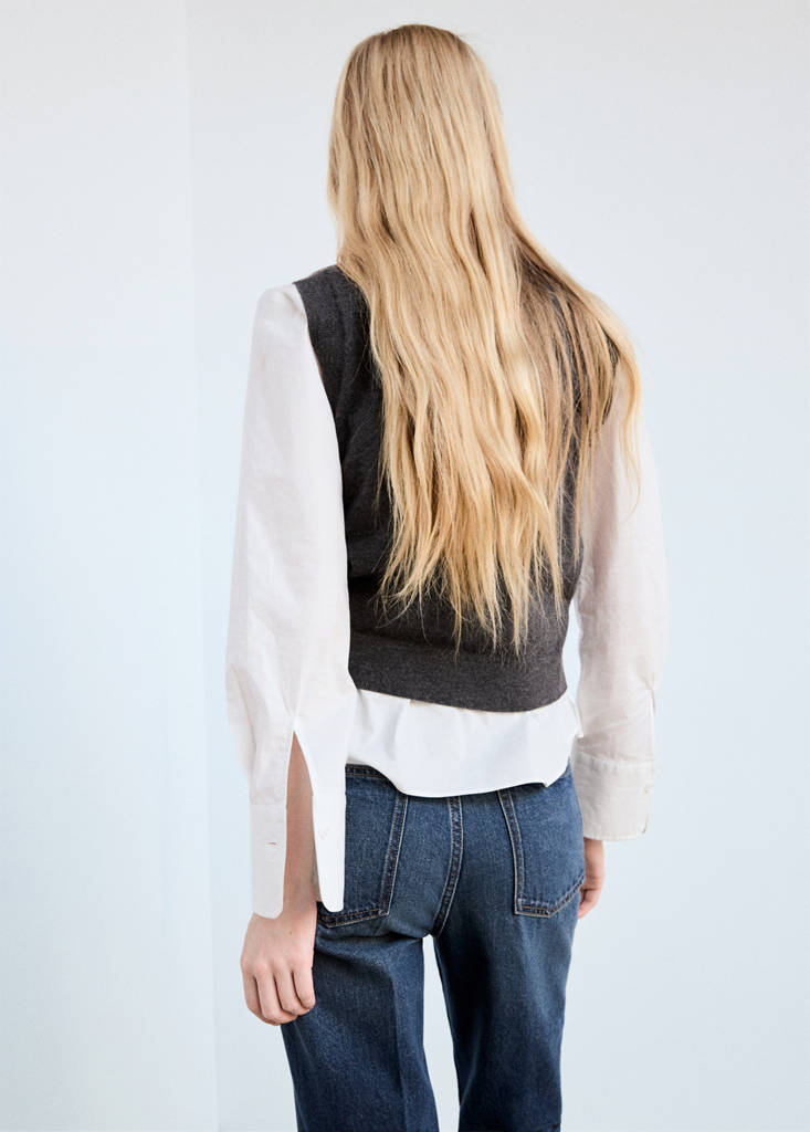 Argyle-knit vest - thumbnail 3