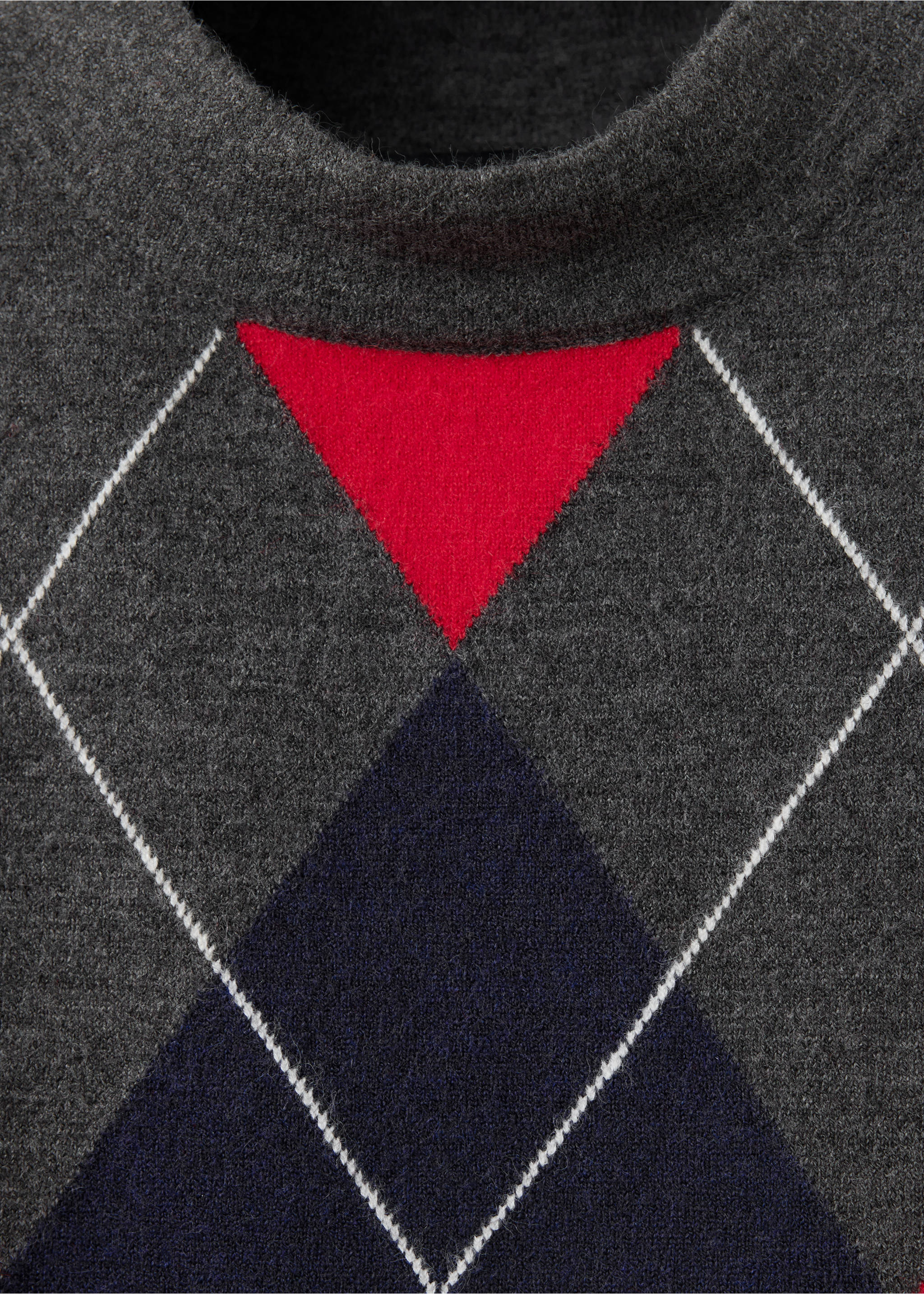 Waistcoat bimbu - Details of the article 8, Medium Heather Grey. Ref: 37085847-00.