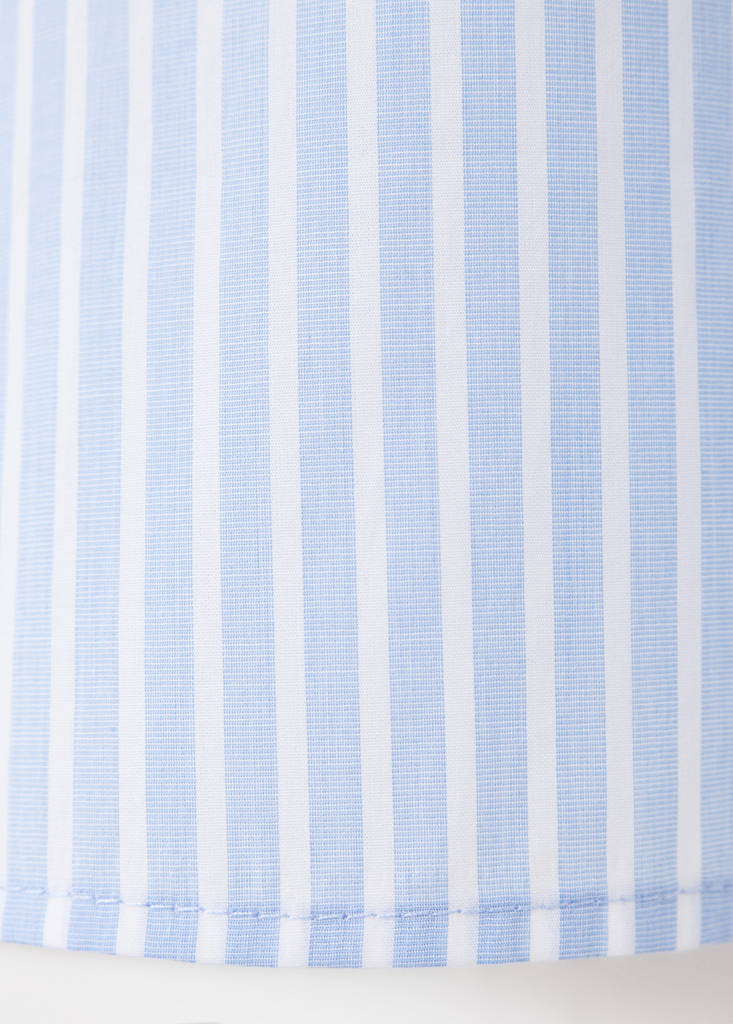 Striped shirt with strass — Sky Blue