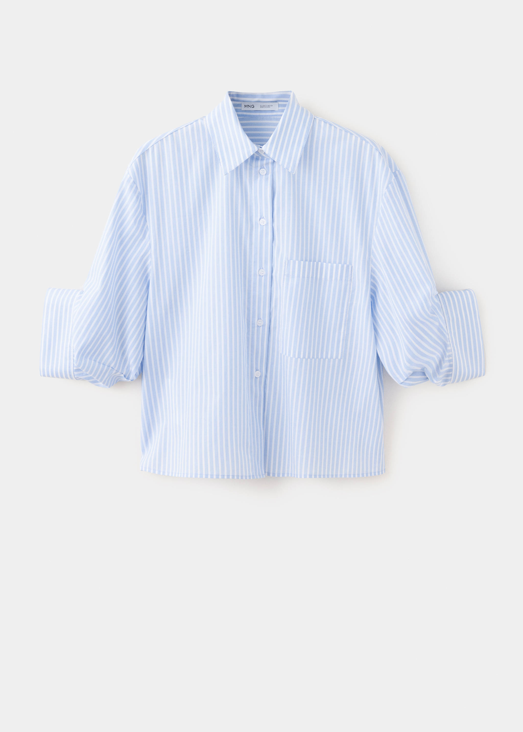 Striped shirt with strass - Article without model