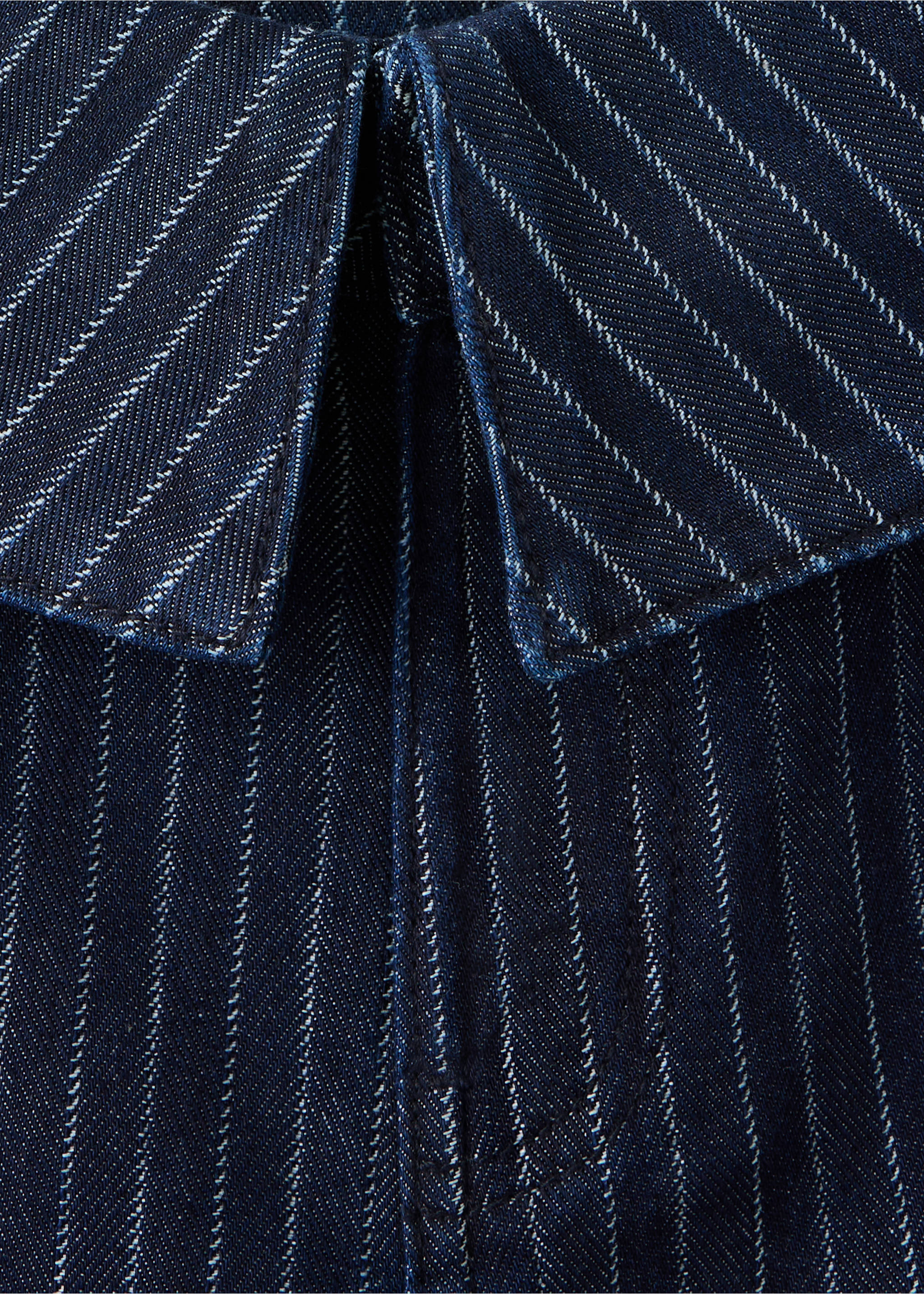 Jeans wide leg raya diplomática - Detalle del artículo 0, Azul. Ref: 37085849-00.