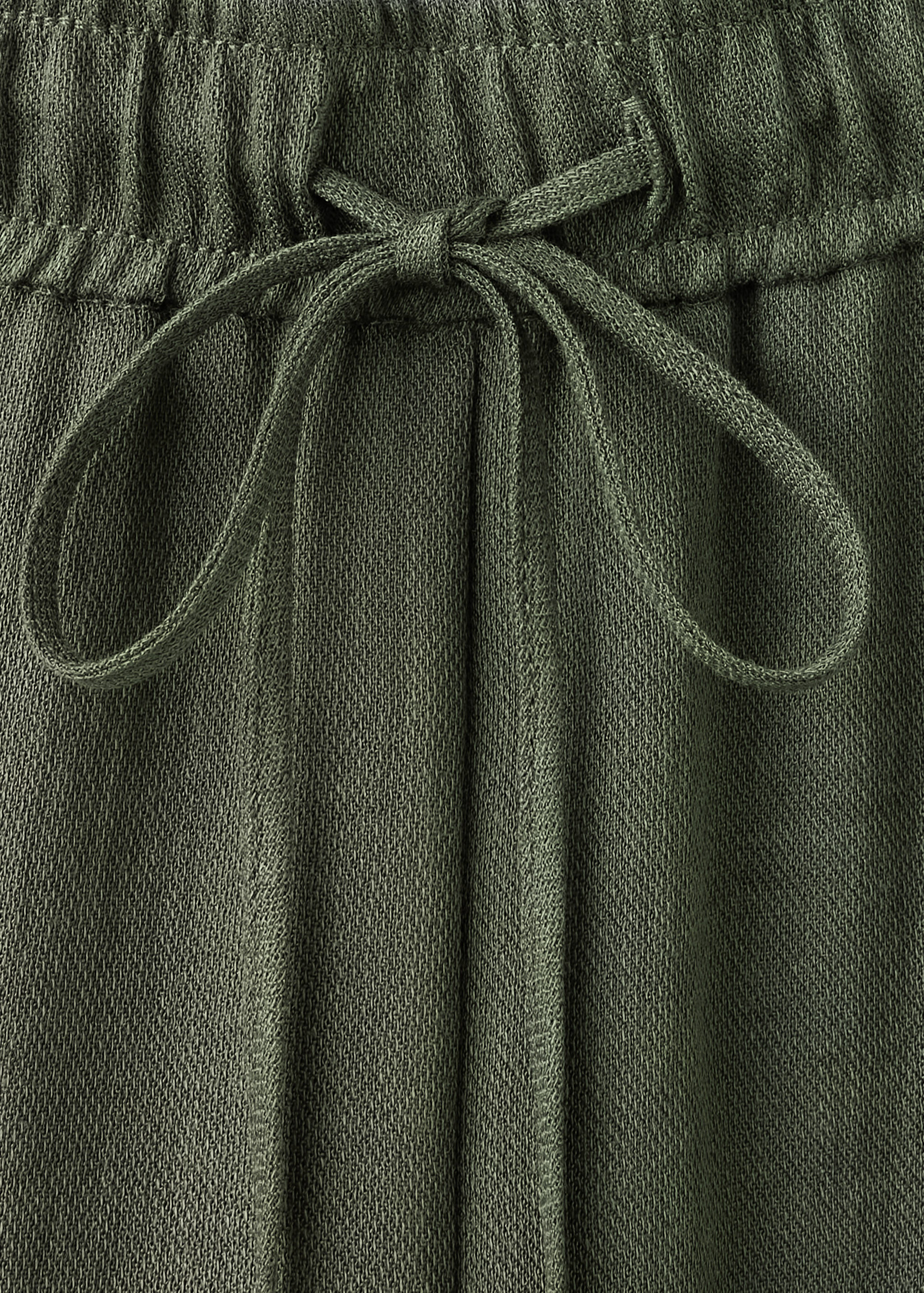 Textured flowy trousers - Details of the article 8