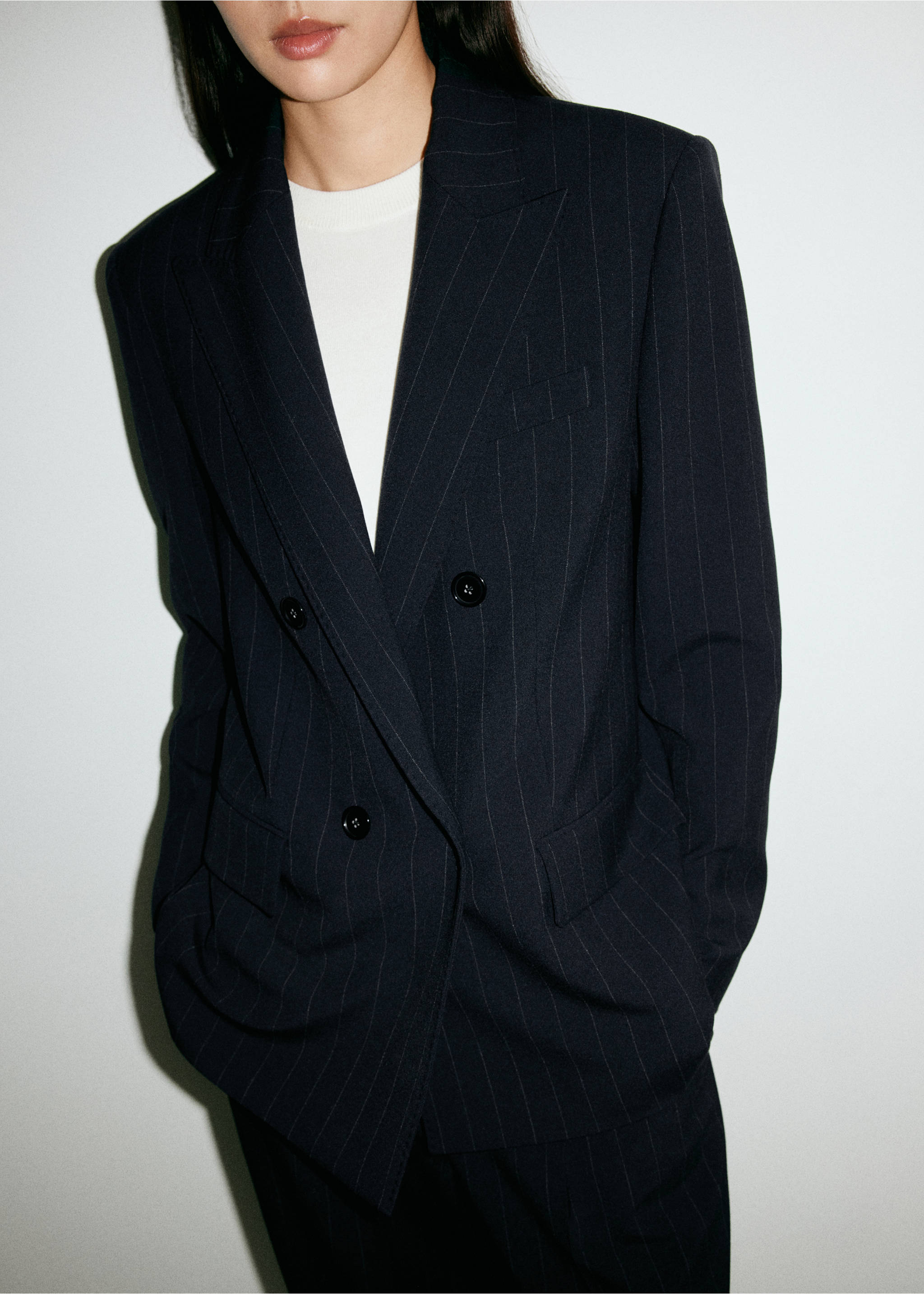 Veste irise - Plan moyen, Bleu marine. Ref: 37085864-00.