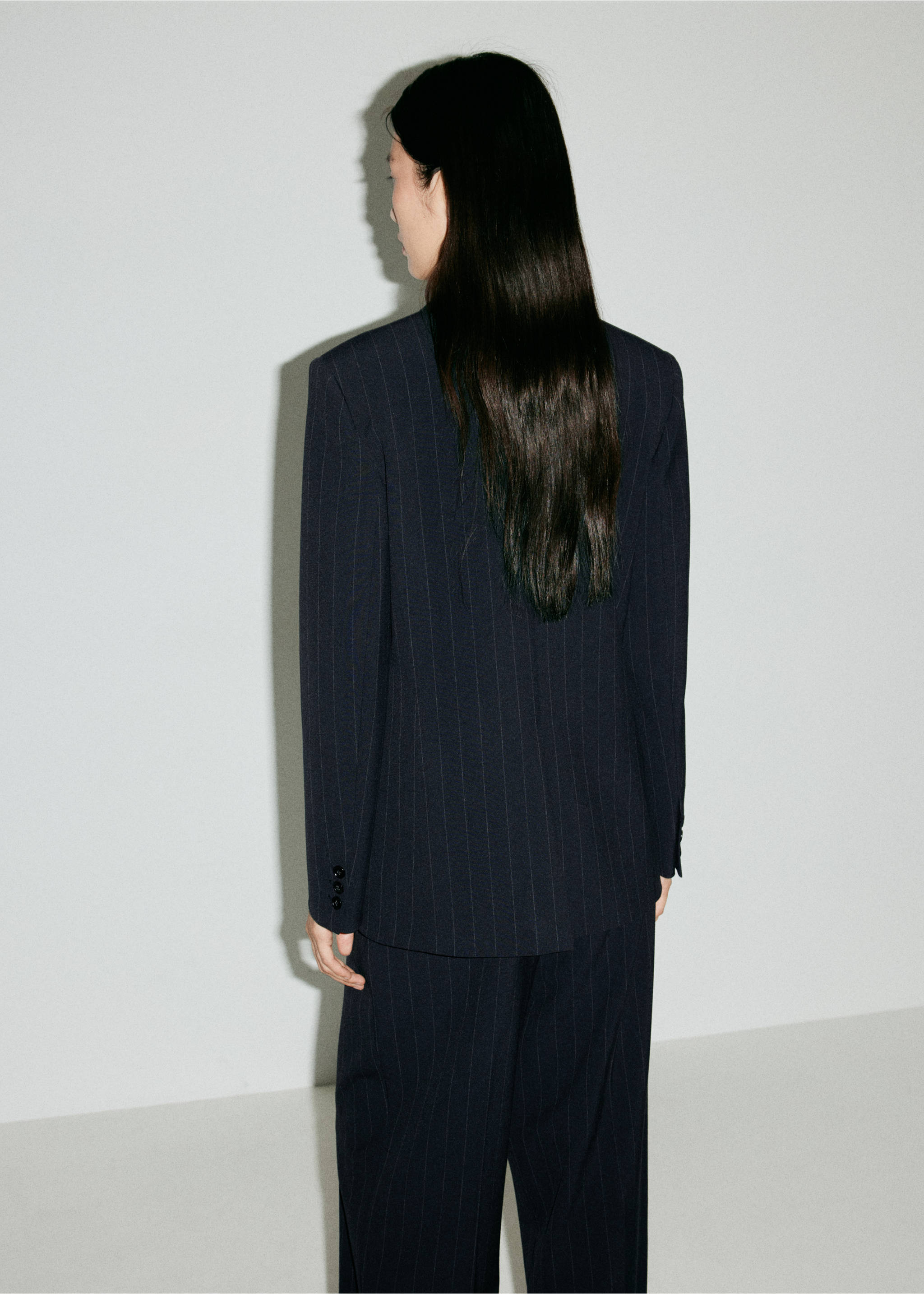 Veste irise - Verso de l’article, Bleu marine. Ref: 37085864-00.