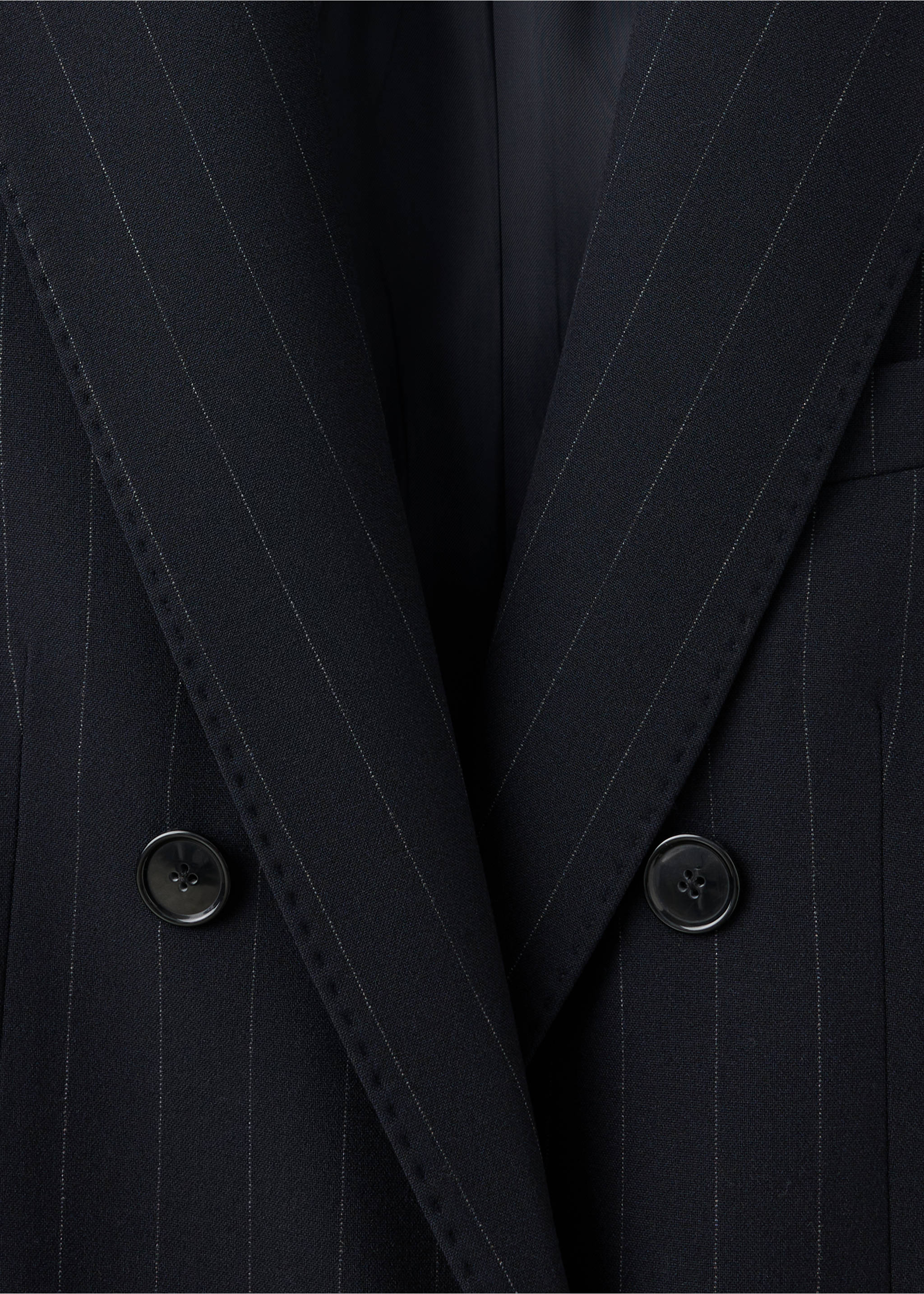 Houndstooth suit blazer - تفاصيل المنتج 8, أزرق غامق. Ref: 37085864-00.