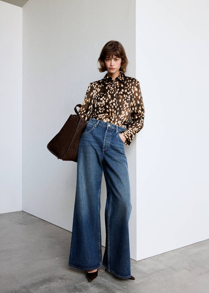 Straight Bambi shirt — Brown