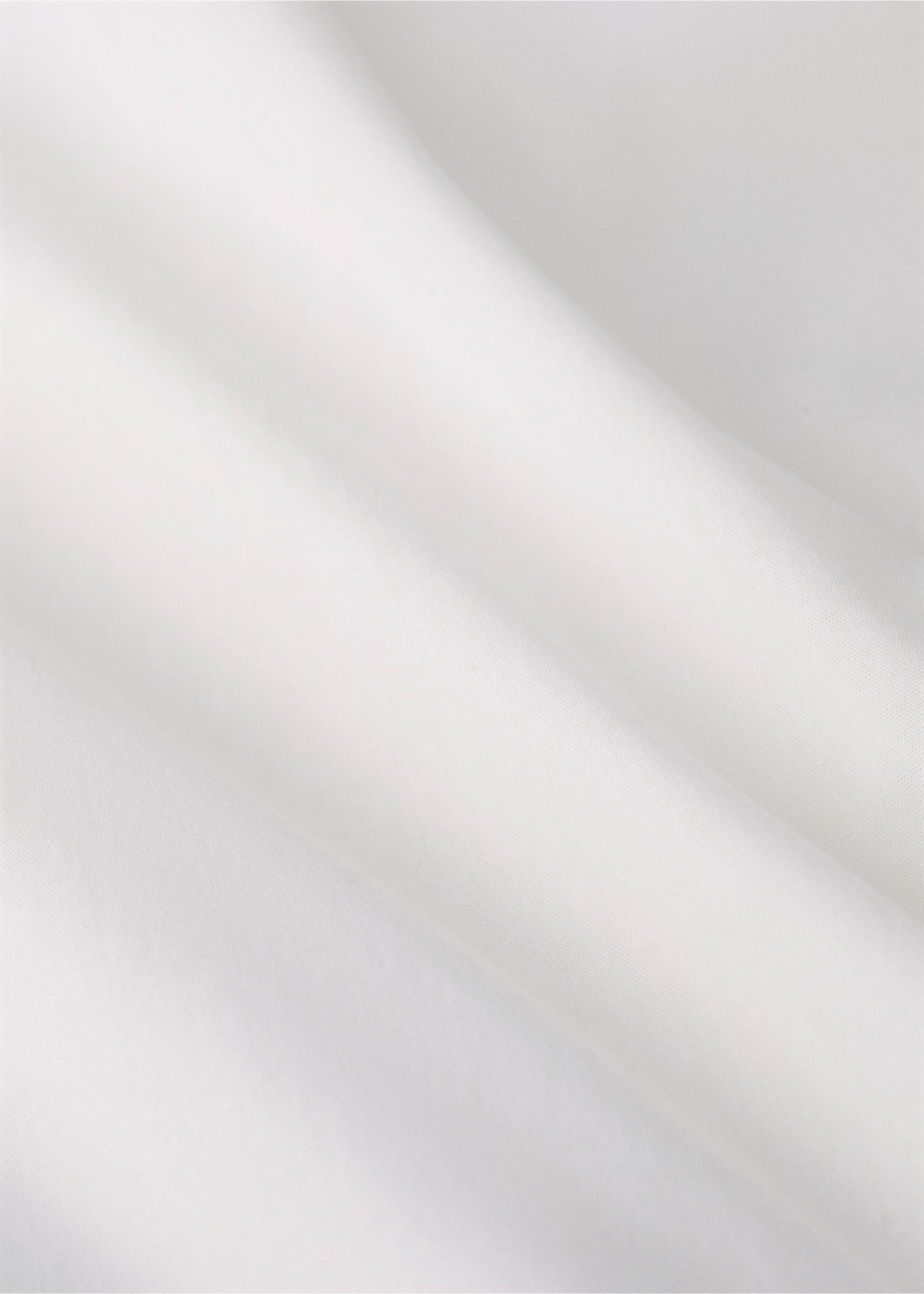 Plain white duvet cover detail., Navy. Ref: 37085871-00.