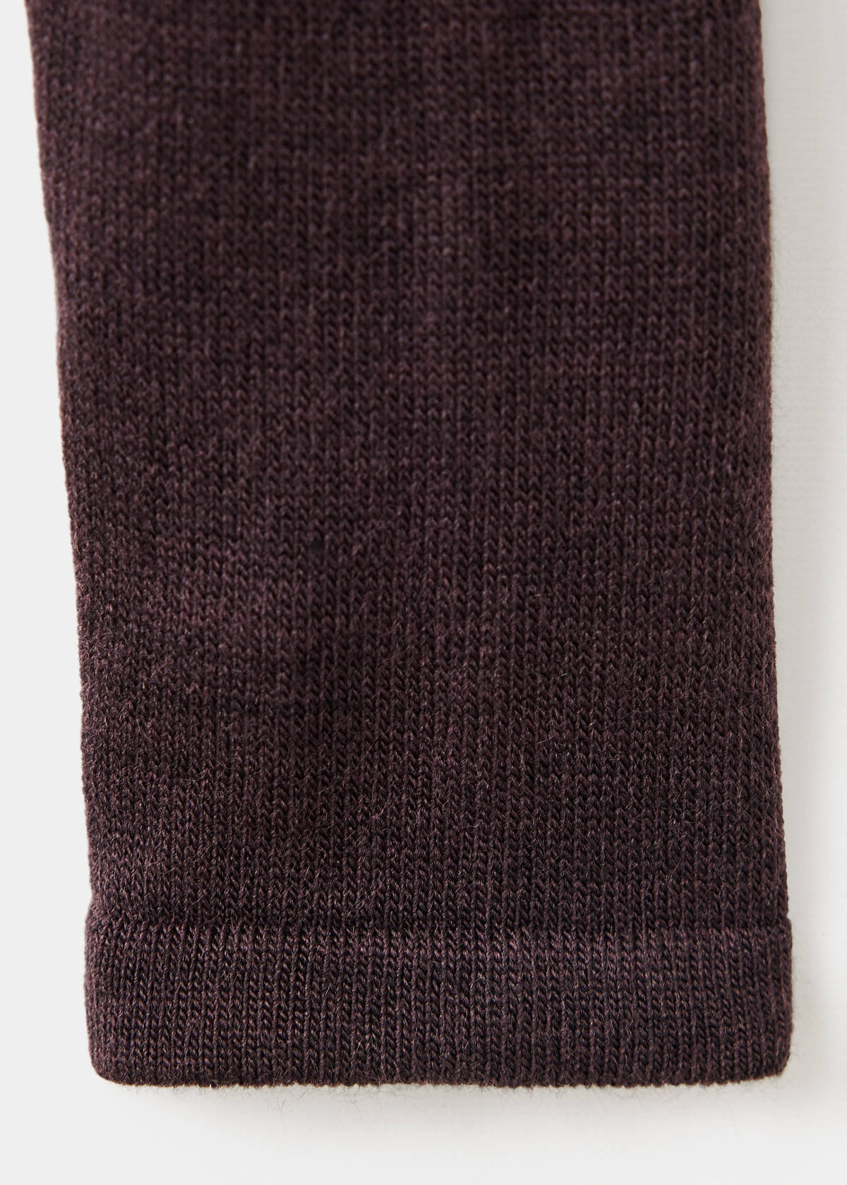 Fine-knit hooded cardigan — Brown