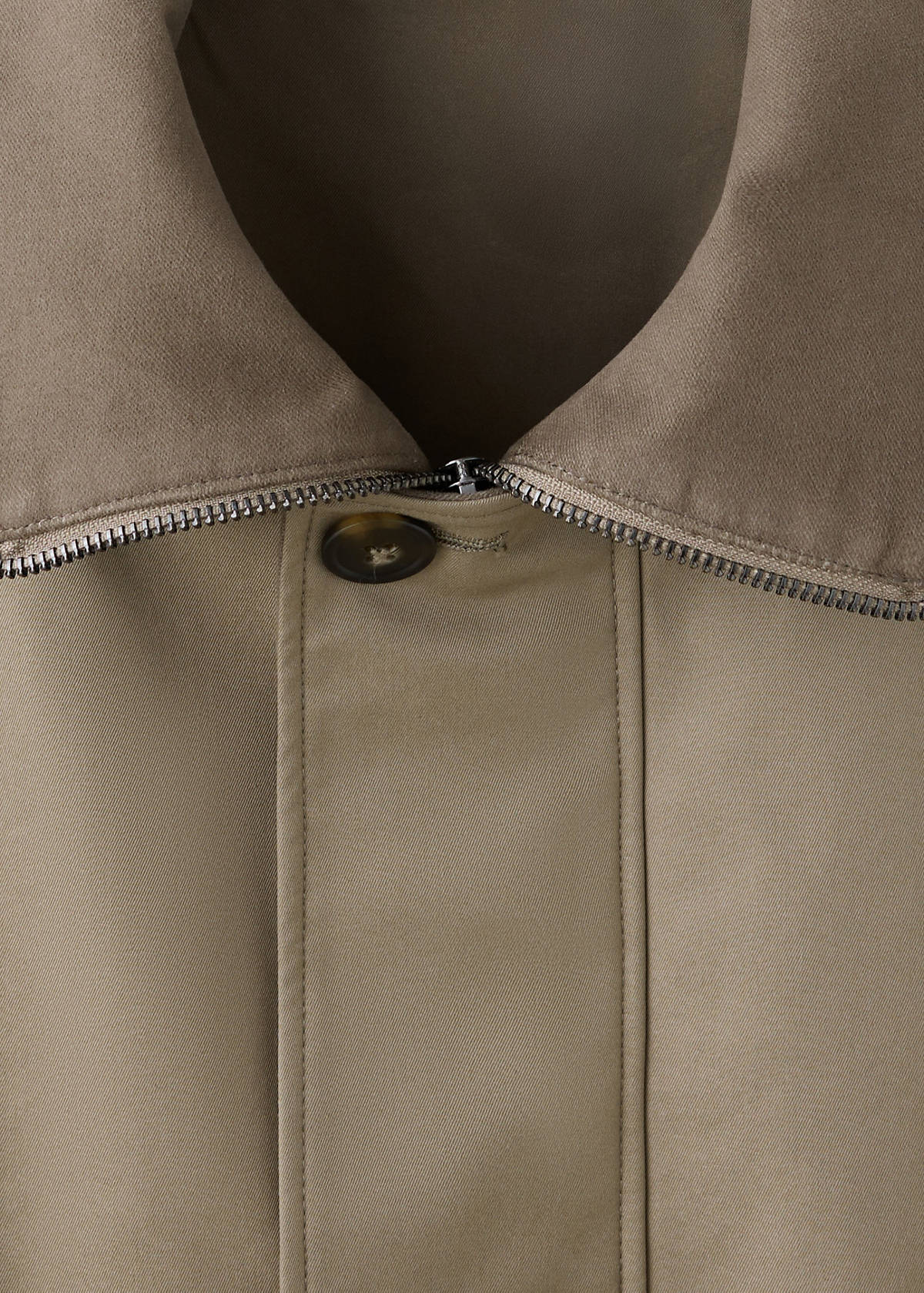 Water-repellent jacket — Medium Brown