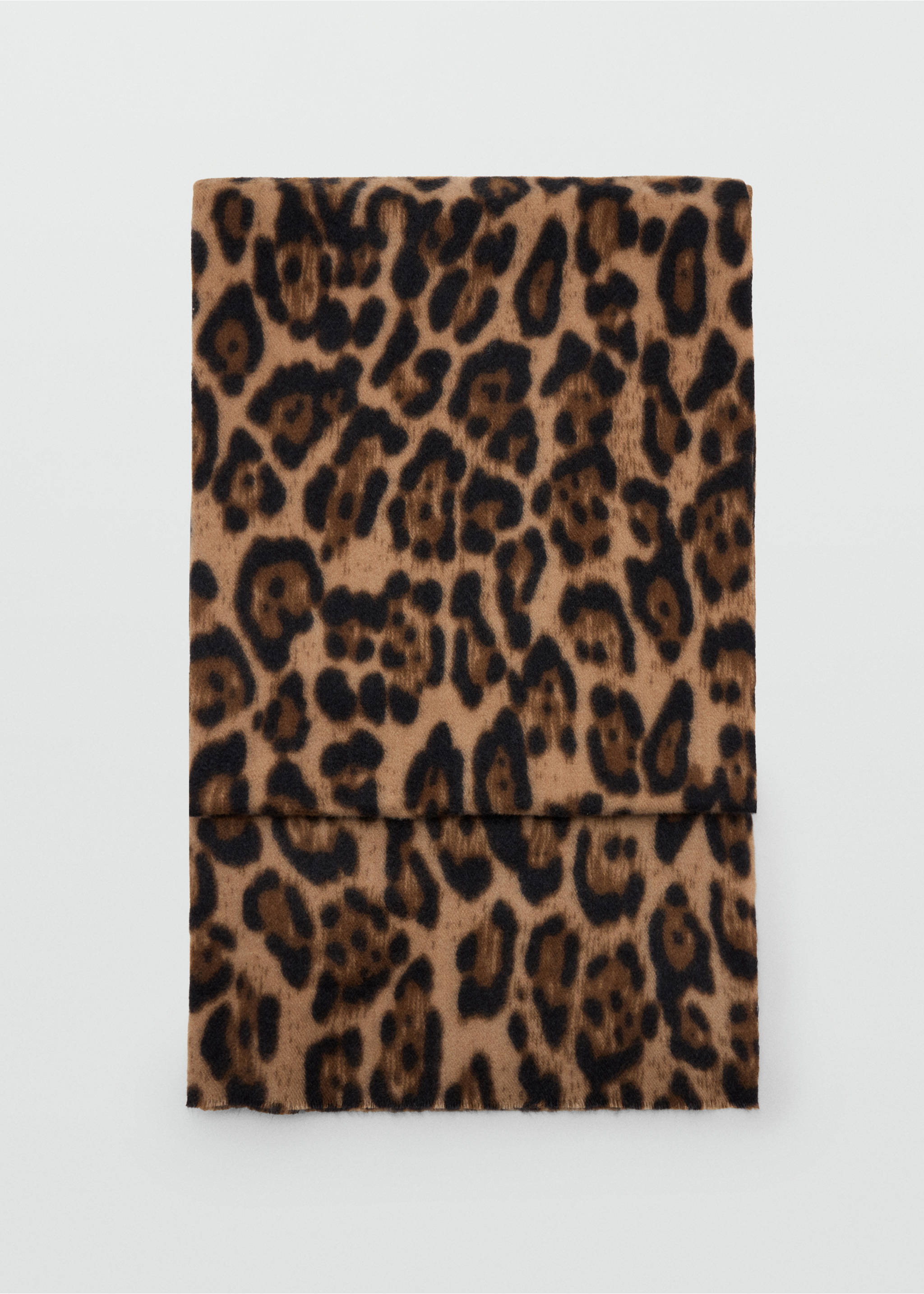 Bufanda animal print - Artículo sin modelo, Marrón. Ref: 37085982-00.