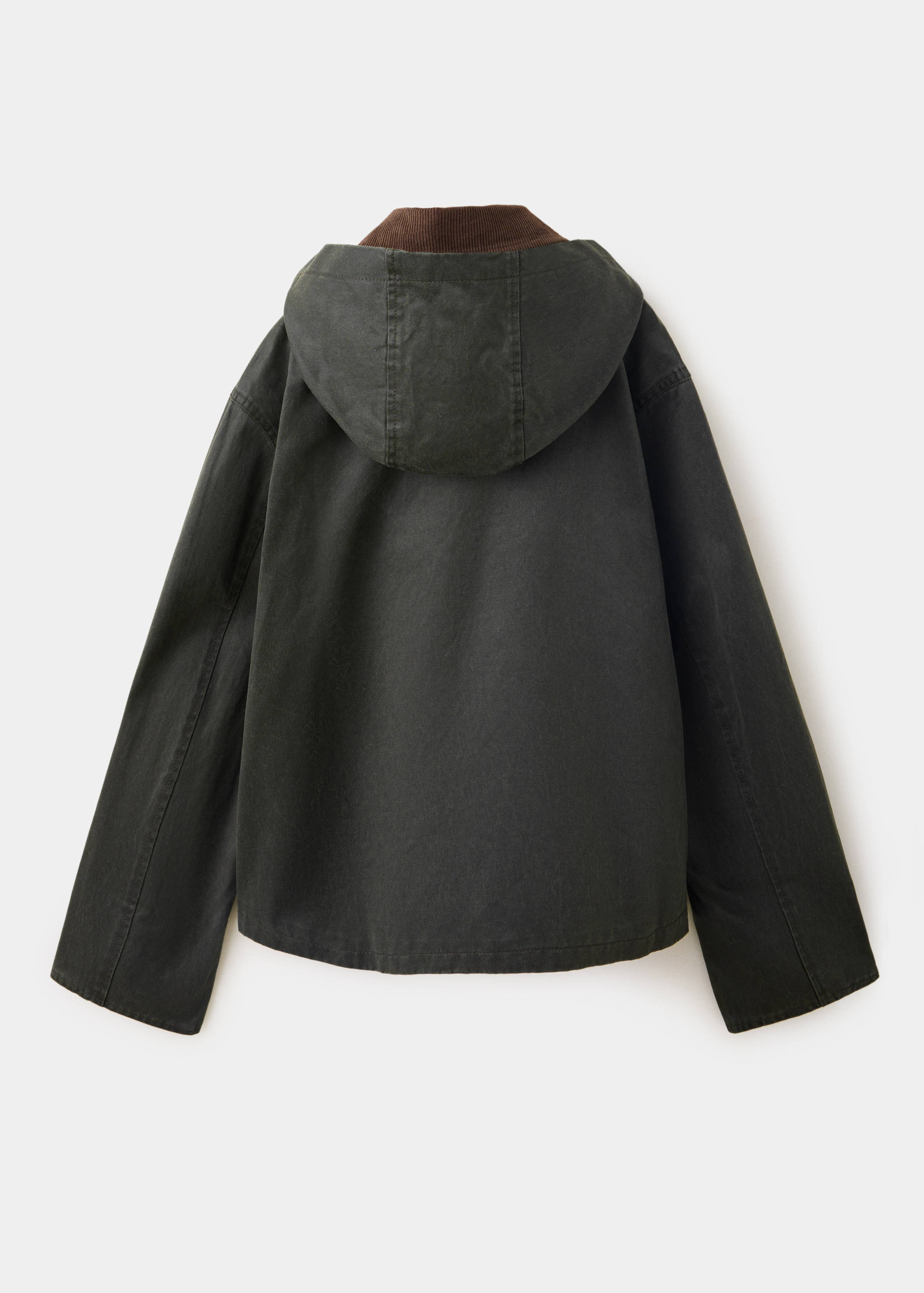 Corduroy-collar jacket - Reverse of the article