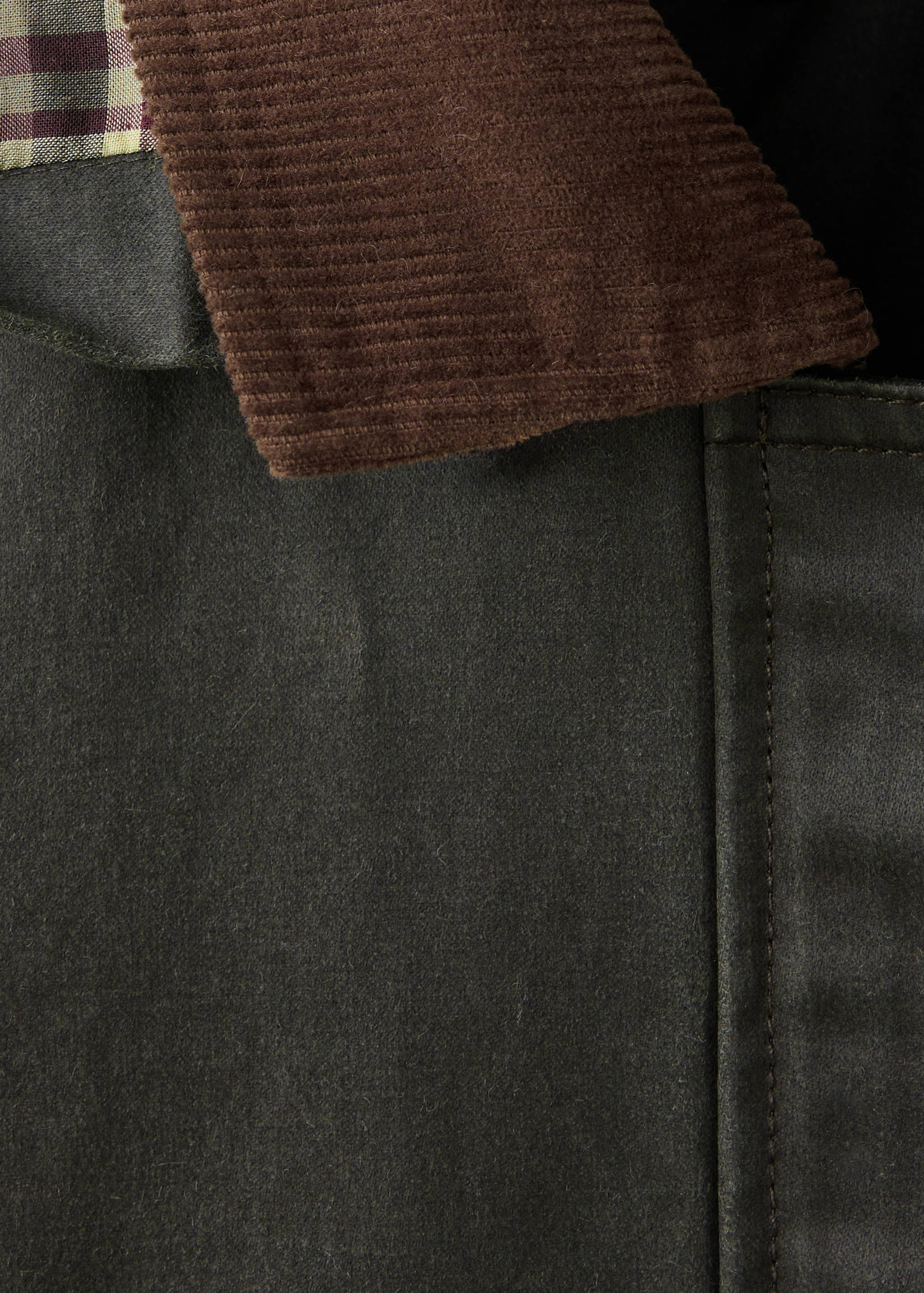 Corduroy-collar jacket - Details of the article 8