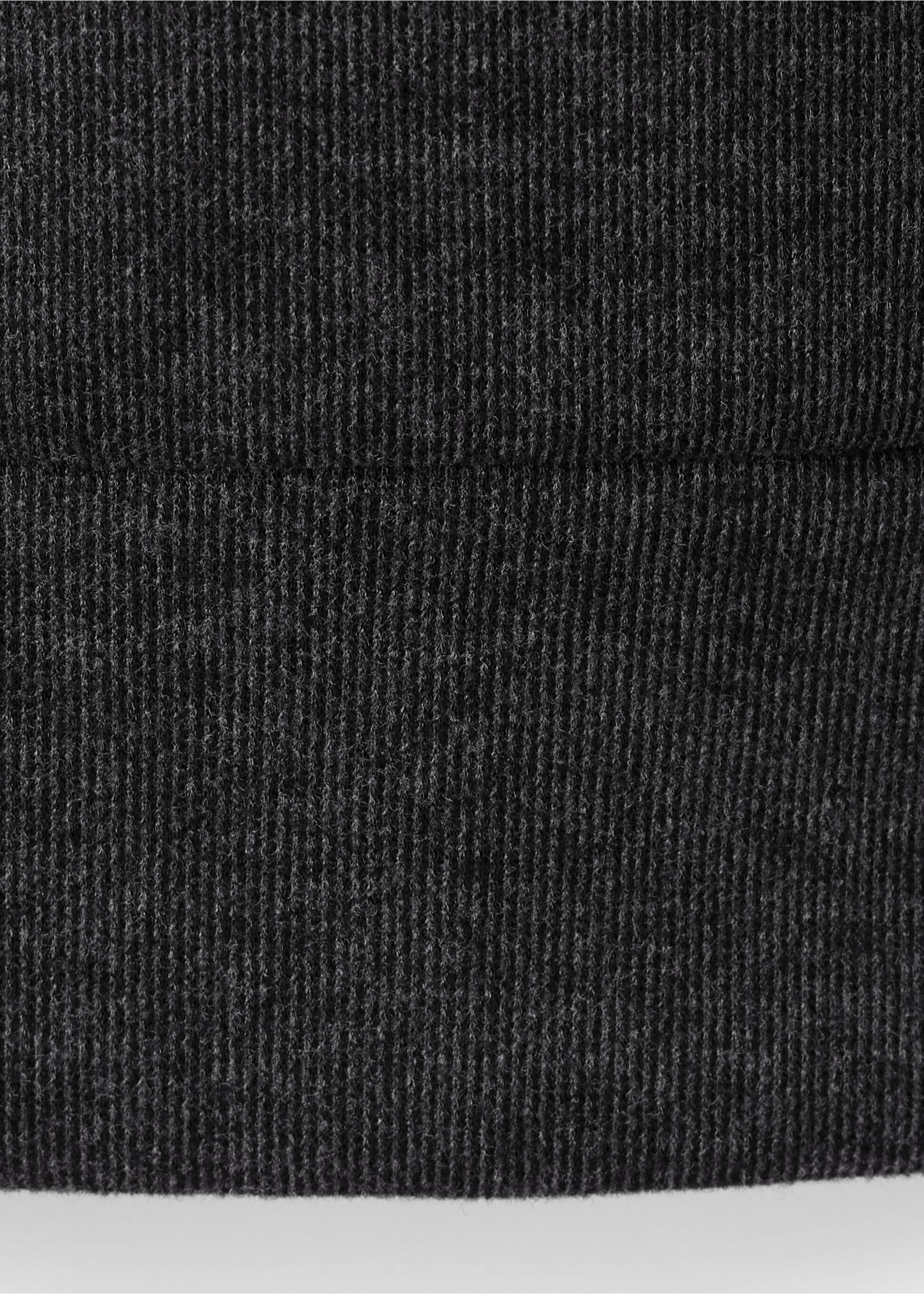 Sweatshirt pom - Details of the article 0, Dark Grey. Ref: 37085987-00.