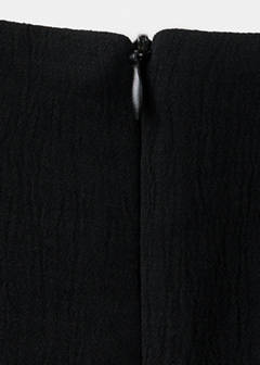 Wrap dress with side tie detail — Black 6
