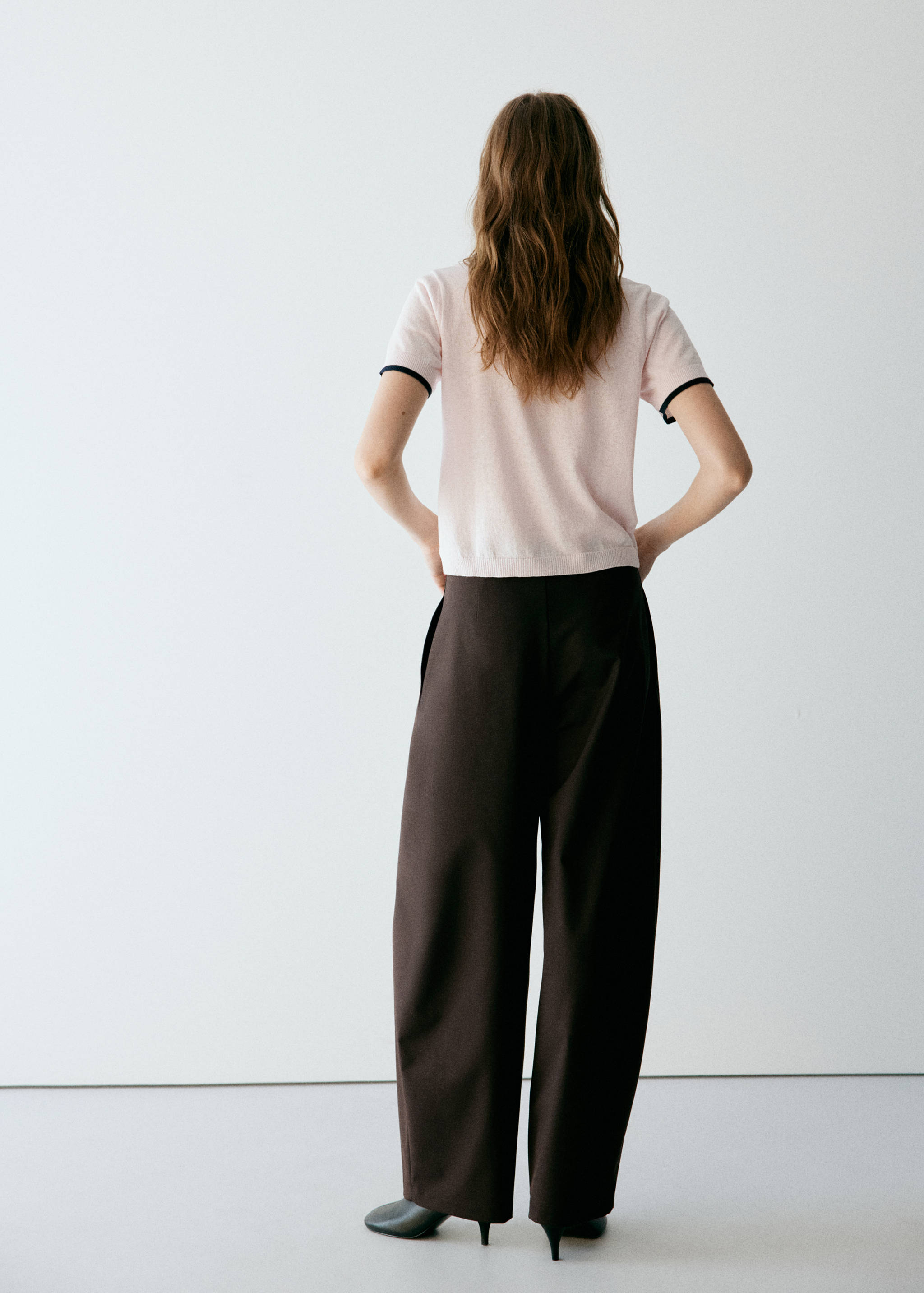 Pantalon ballon à pinces - Verso de l’article