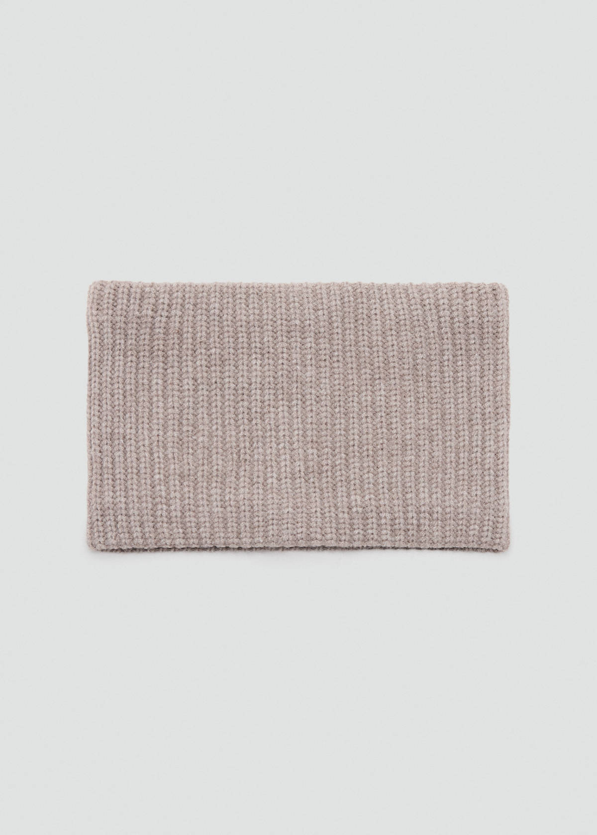Knitted snood — Sand