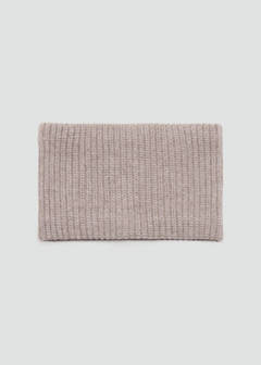 Knitted snood — Sand 1