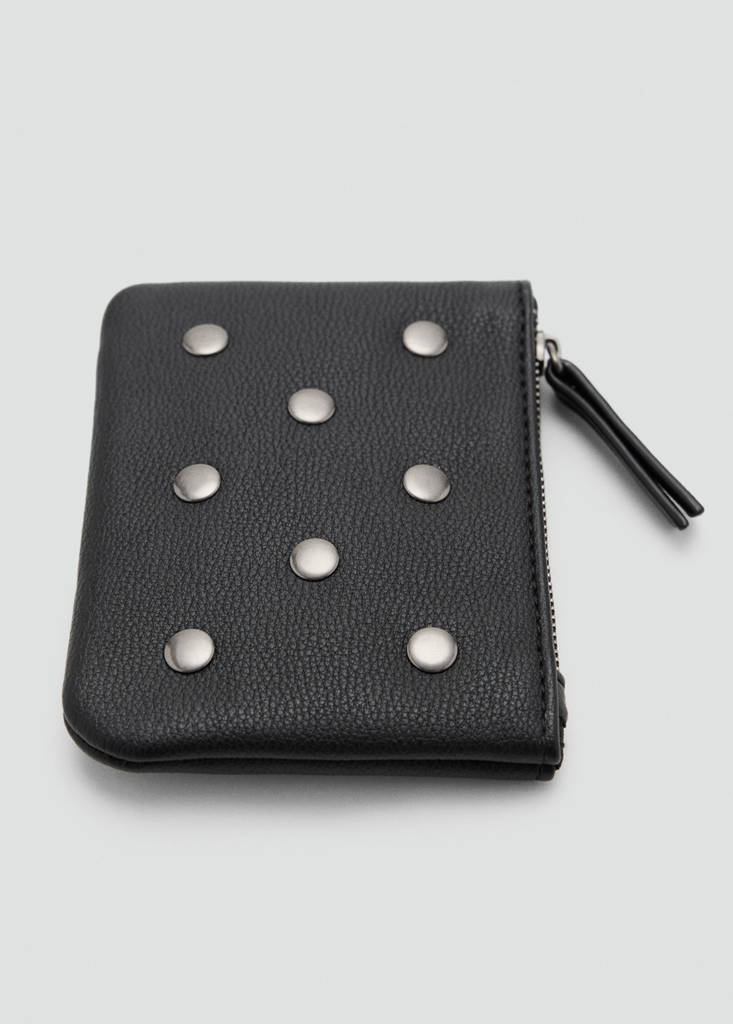 Studded purse — Black