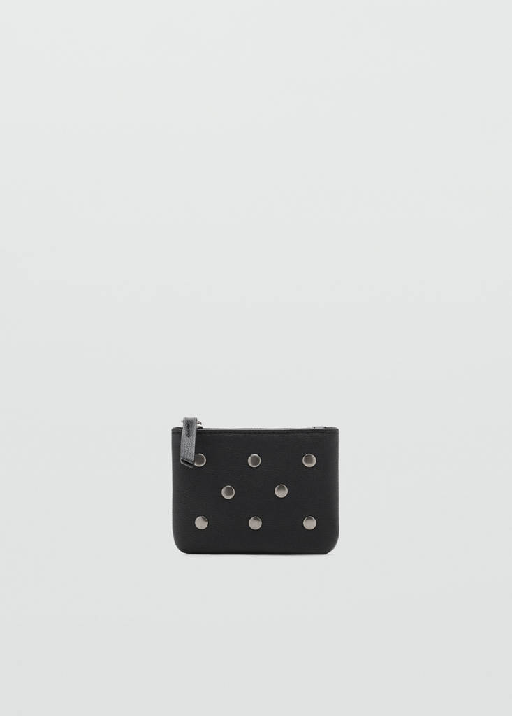 Studded purse — Black