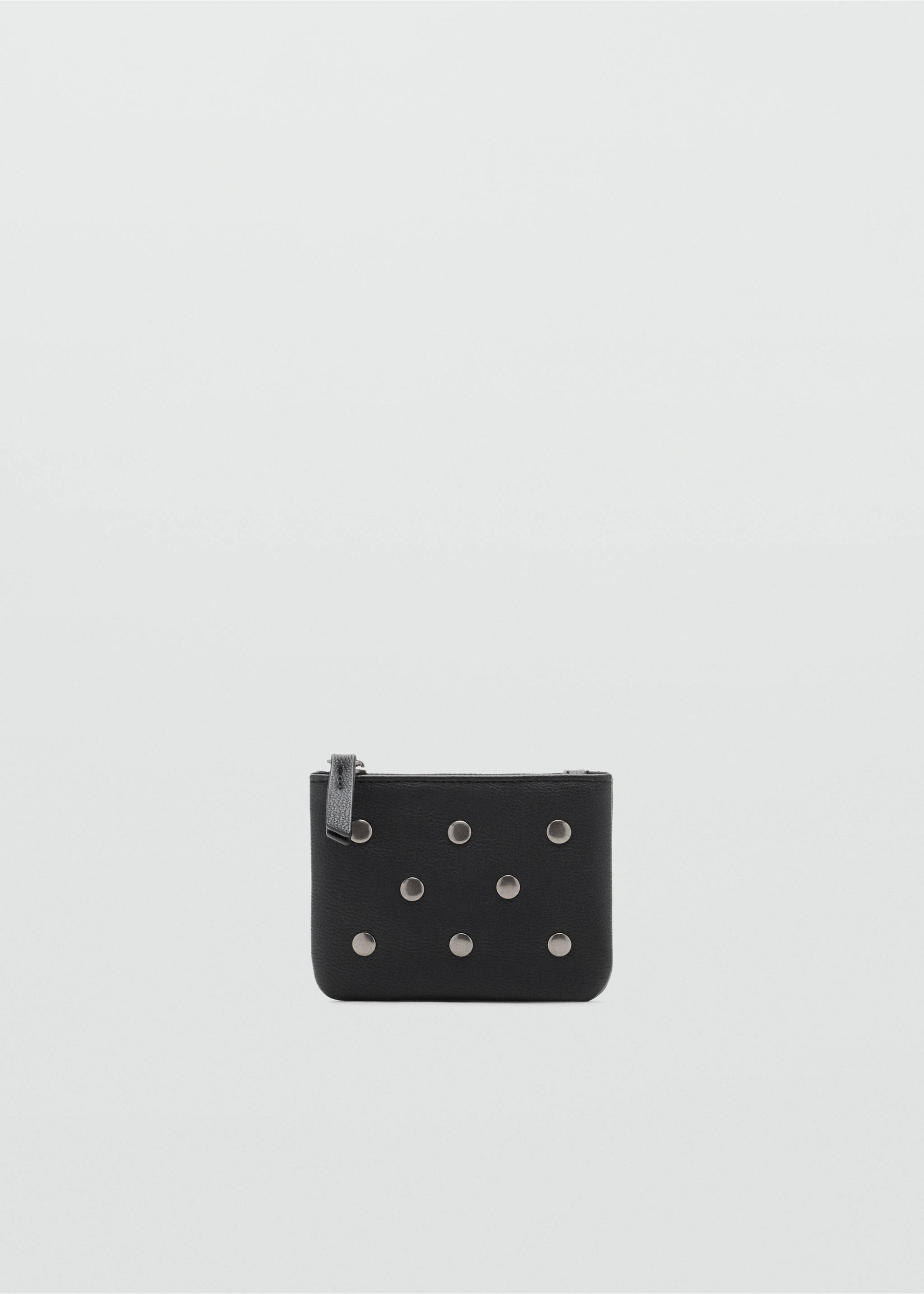 Studded purse - Article without model, Black. Ref: 37085995-00.