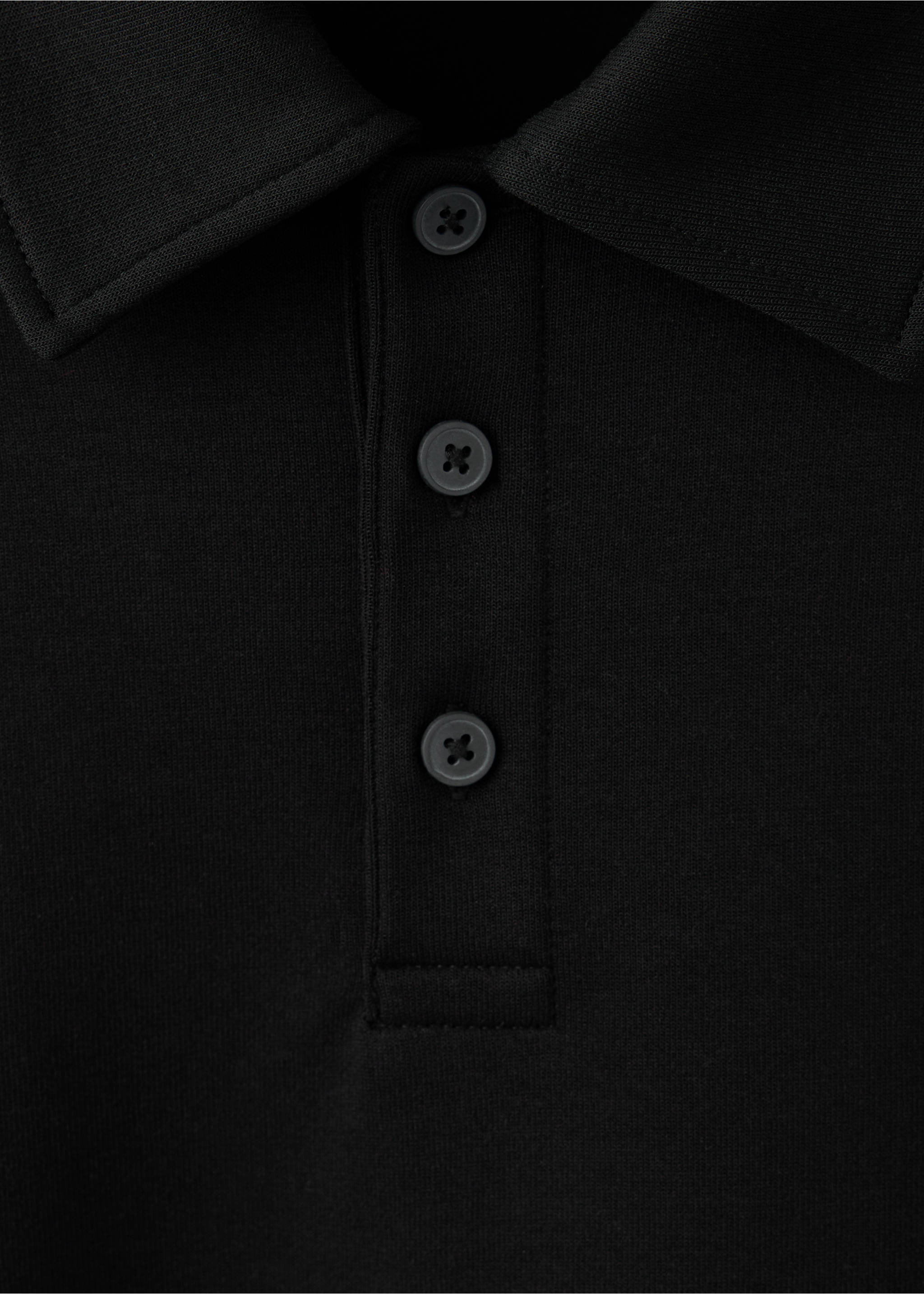 Sweat-shirt polo regular-fit - Détail de l'article 8, Noir. Ref: 37085998-00.